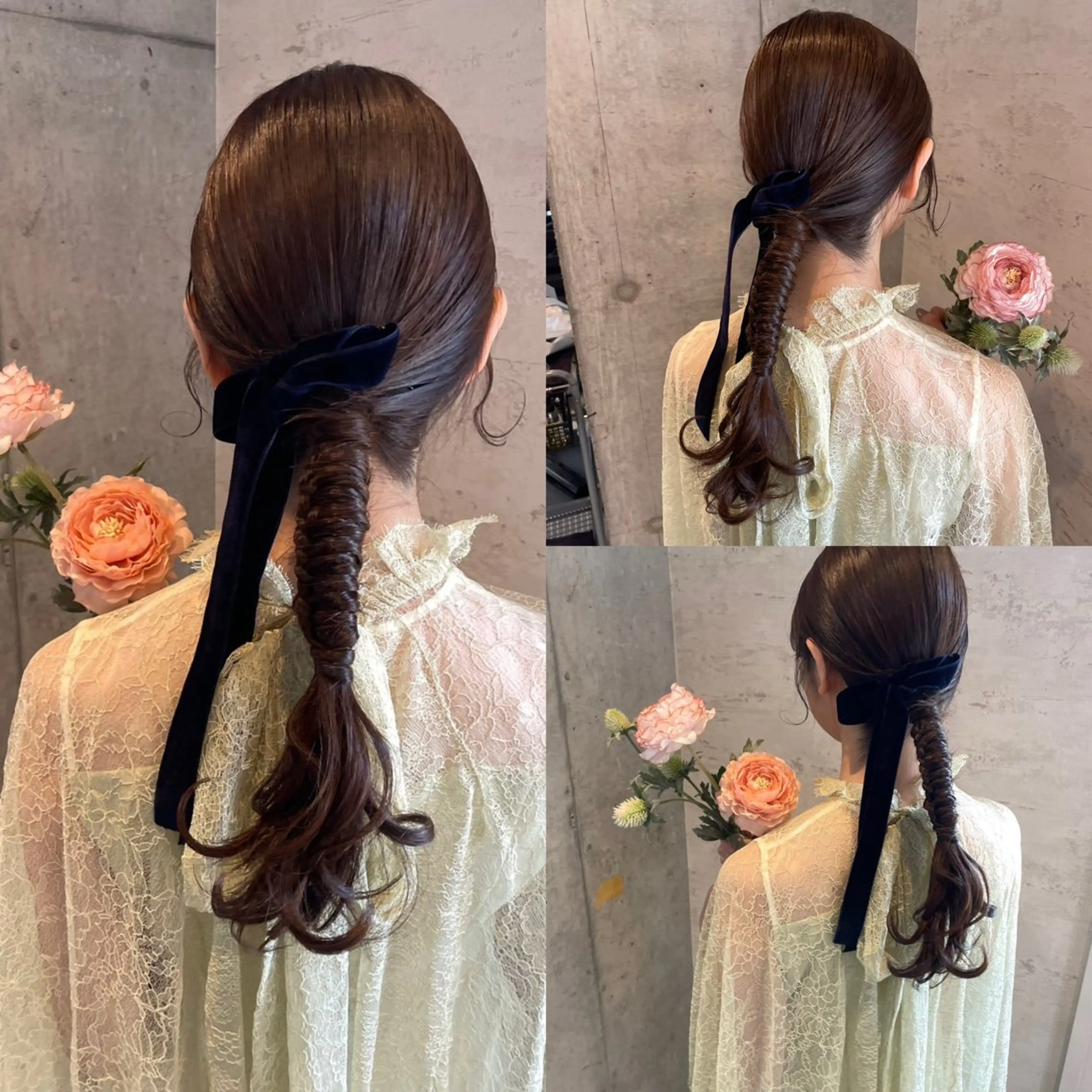 ロング ヘアアレンジ ヘアセット 美髪× ヘアセット✨Araiのヘアスタイル