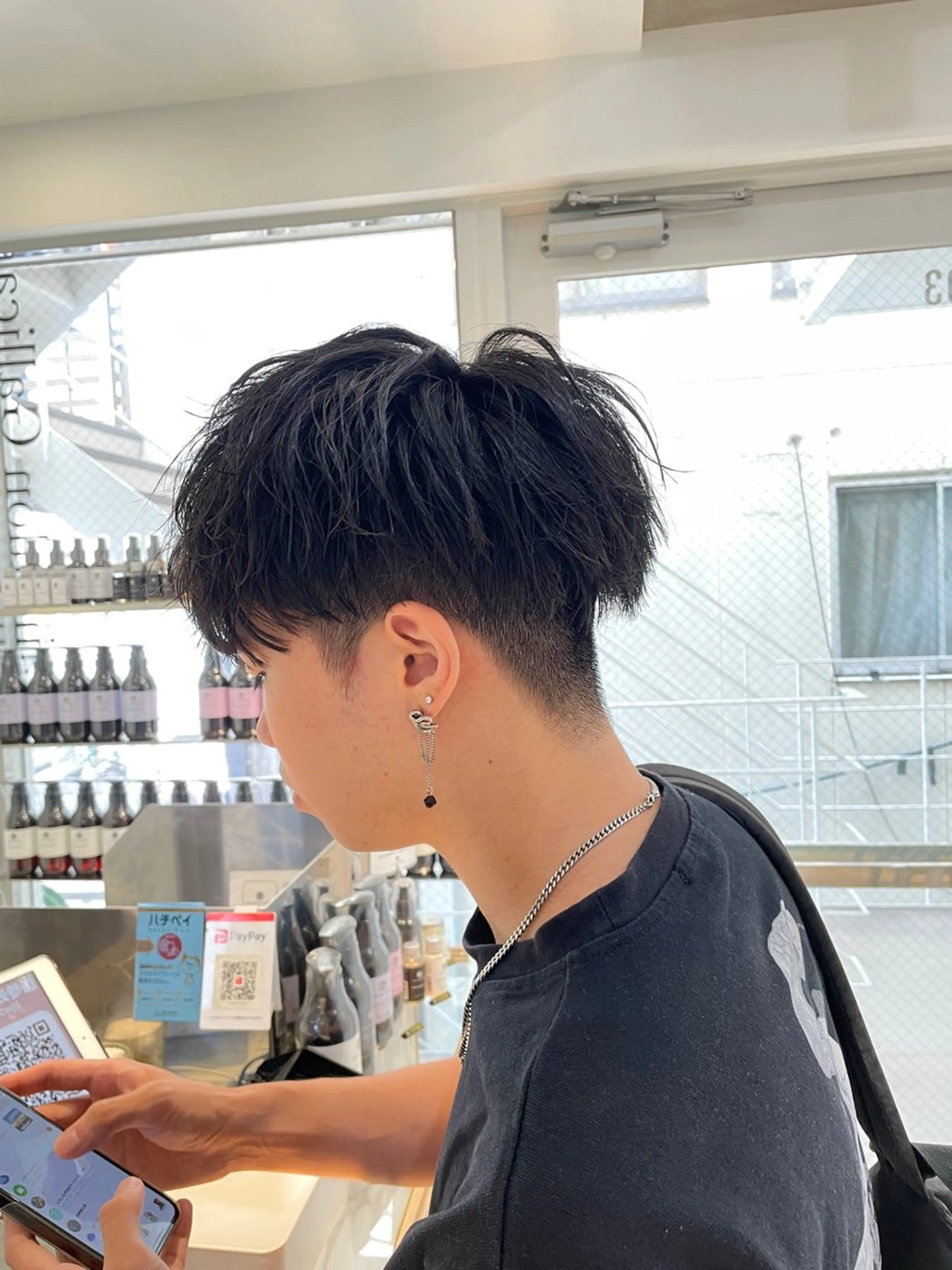 メンズ MAYU/上質ハイト ーン/レイヤーのヘアスタイル