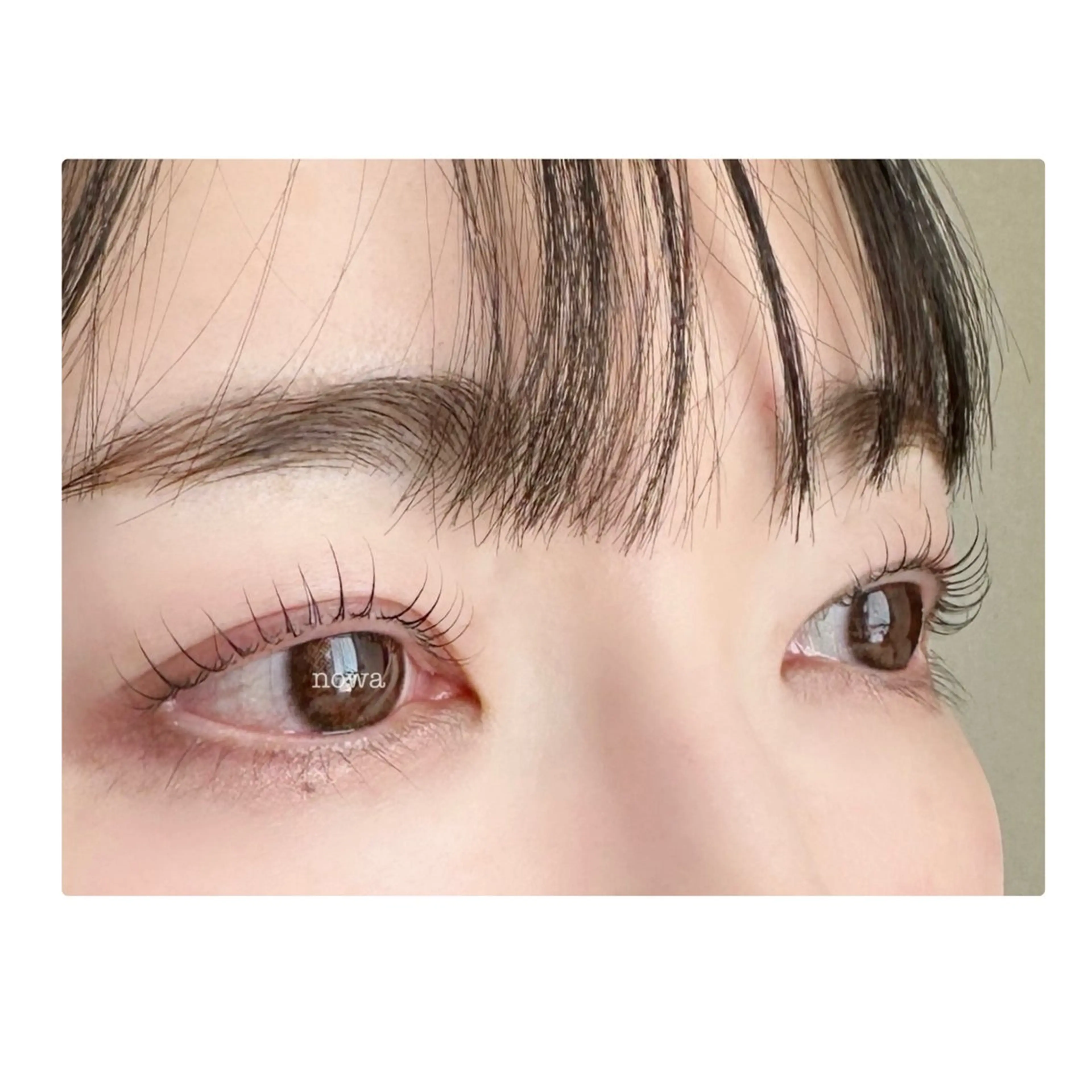 マツエク・マツパ まつげパーマ 一重×まつ毛パーマ nowa所属・《nowa》 mai まつげ/眉毛のマツエク・マツパデザイン