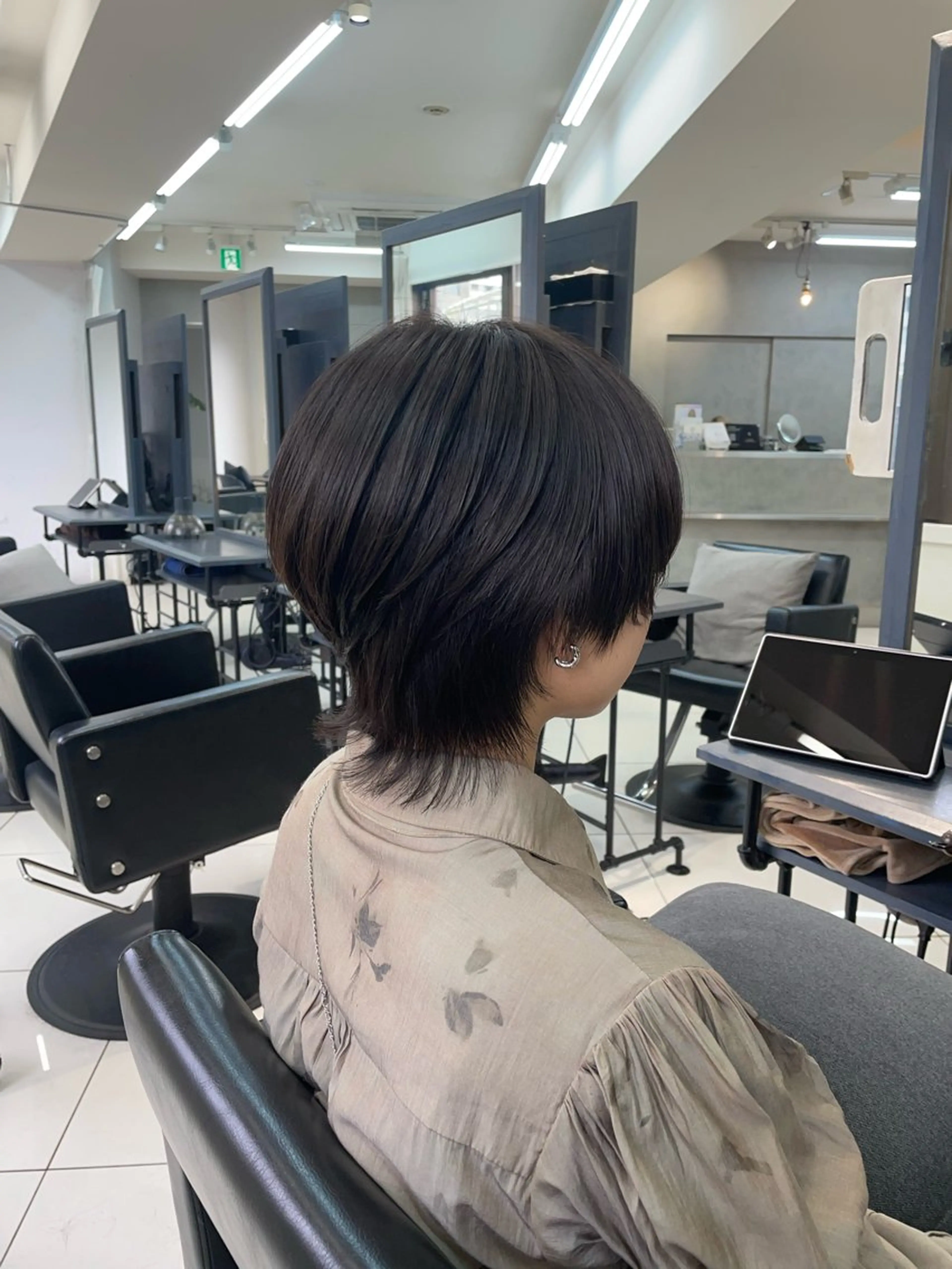 ショート メンズ縮毛矯正 メンズカット/のヘアスタイル