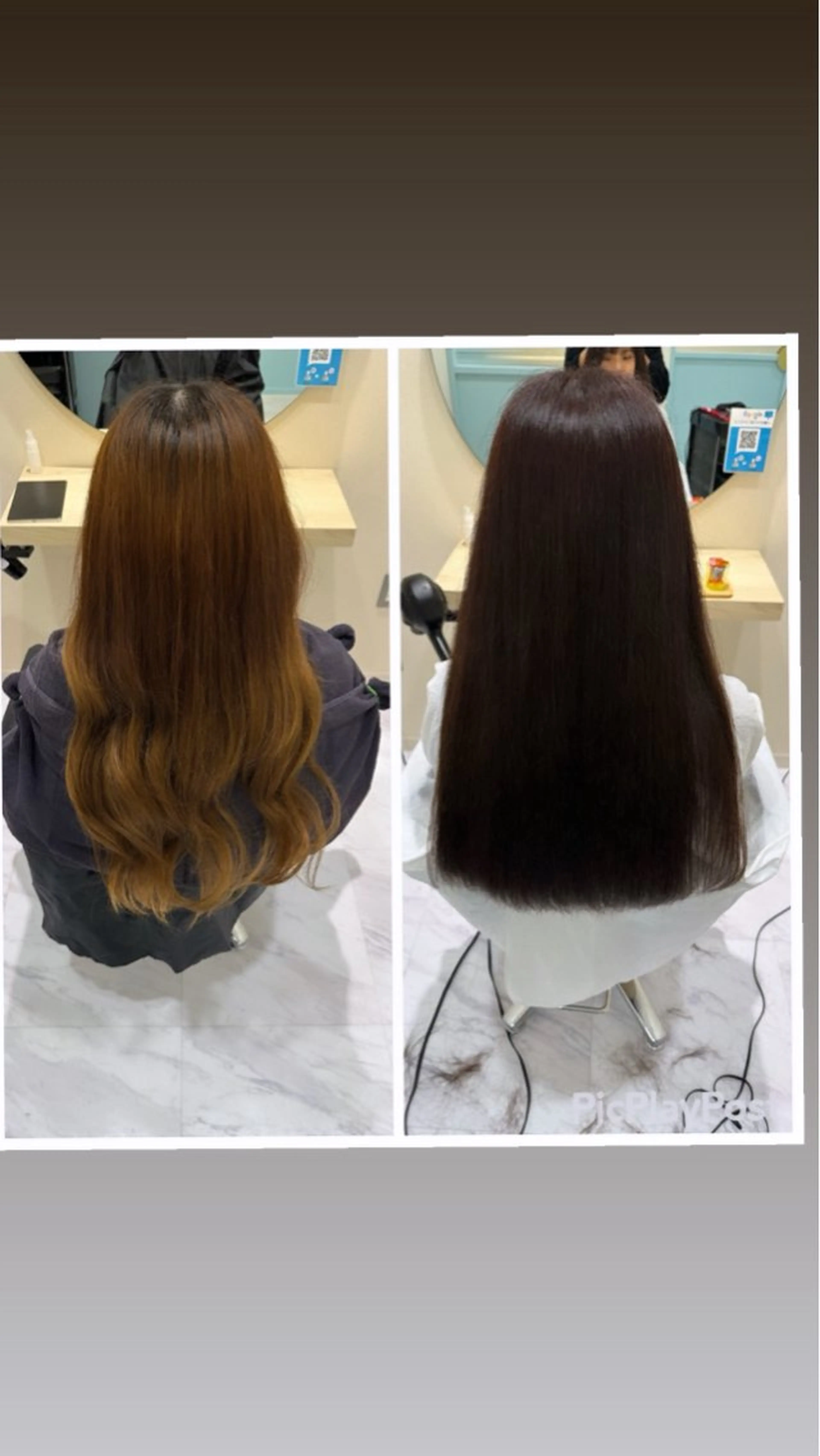 ロング 縮毛矯正 トリートメント 丹野 圭太のヘアスタイル