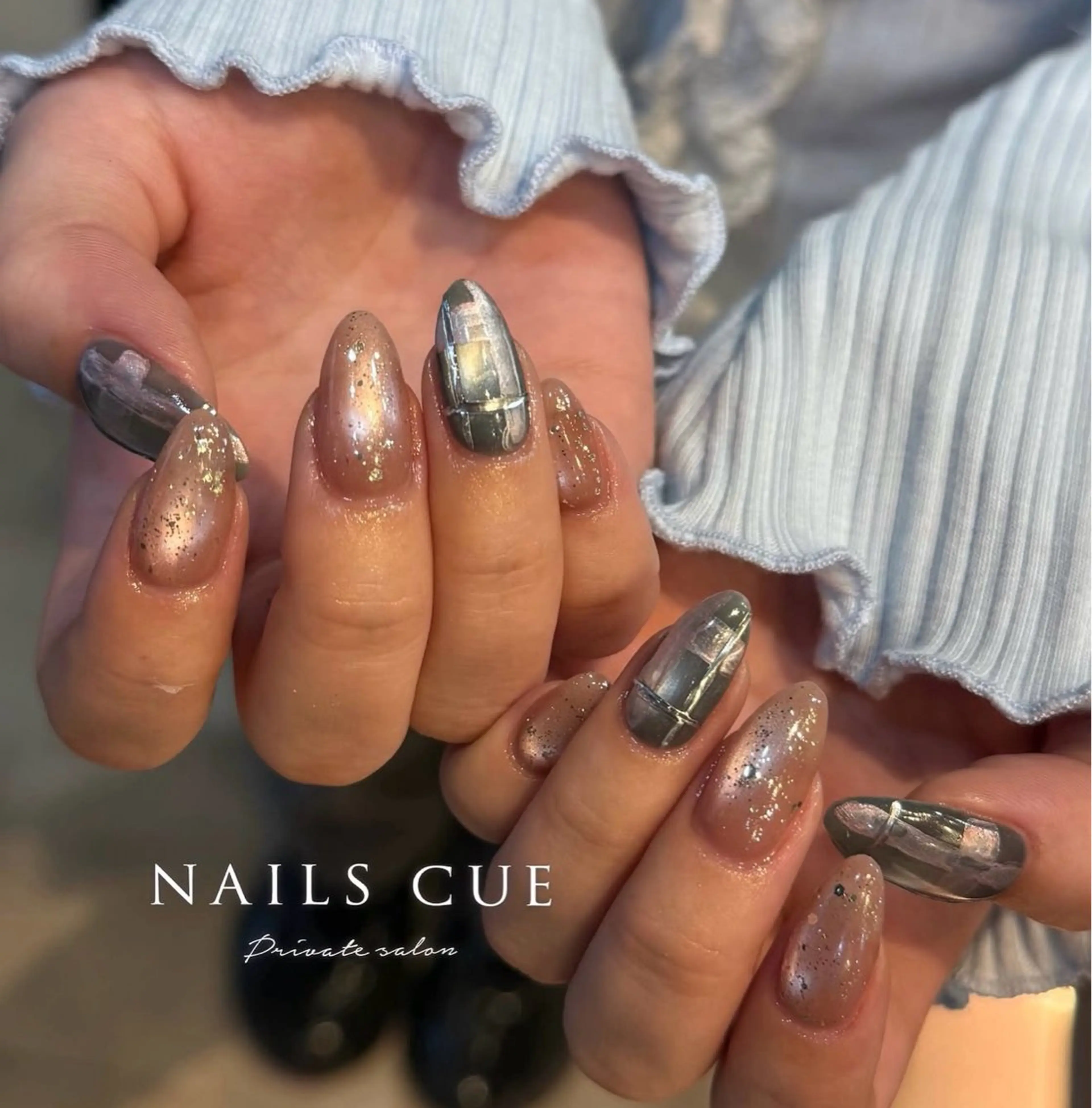 ネイル ハンドネイル nailscue hinonのネイルデザイン