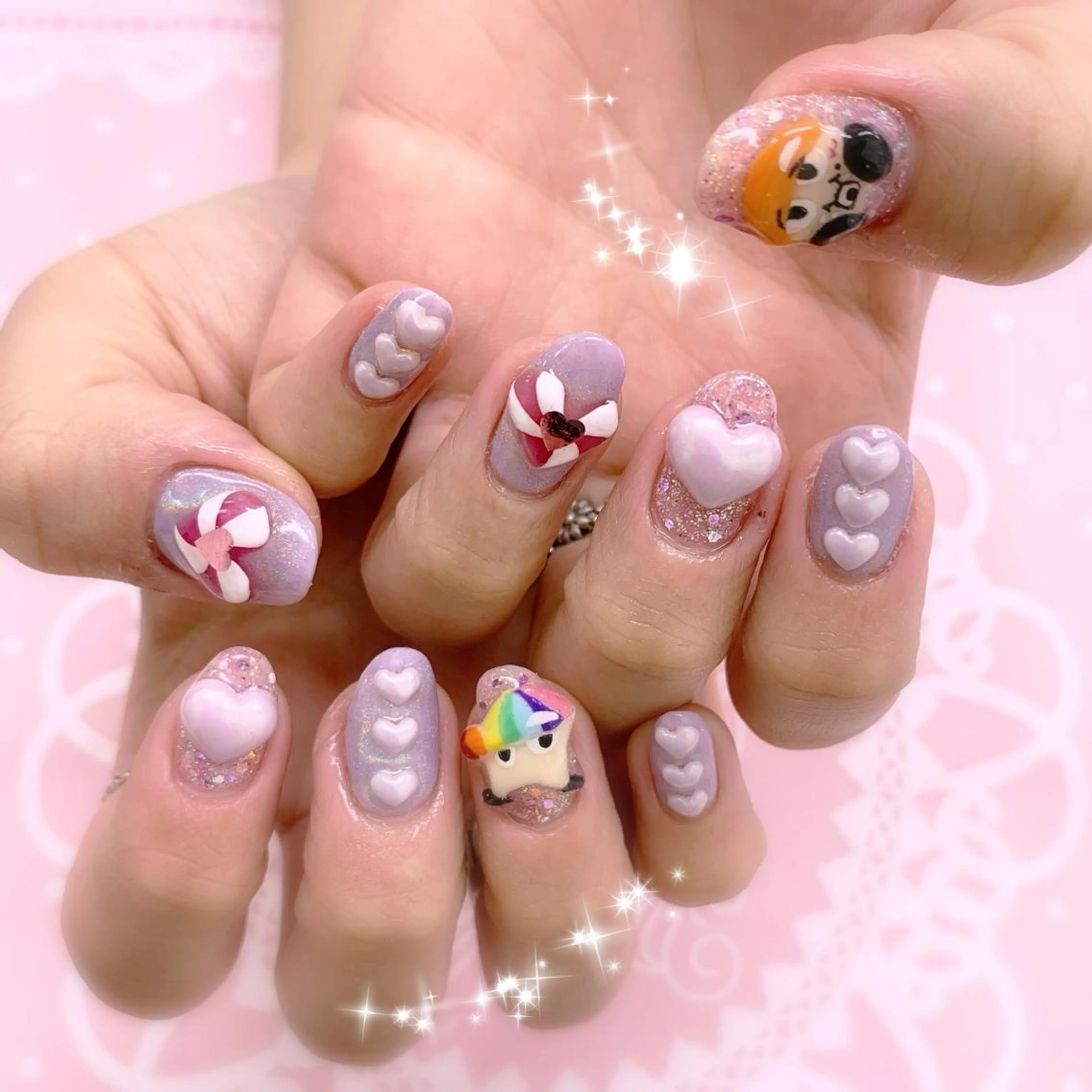 ネイル ハンドネイル 五十嵐 美智のネイルデザイン