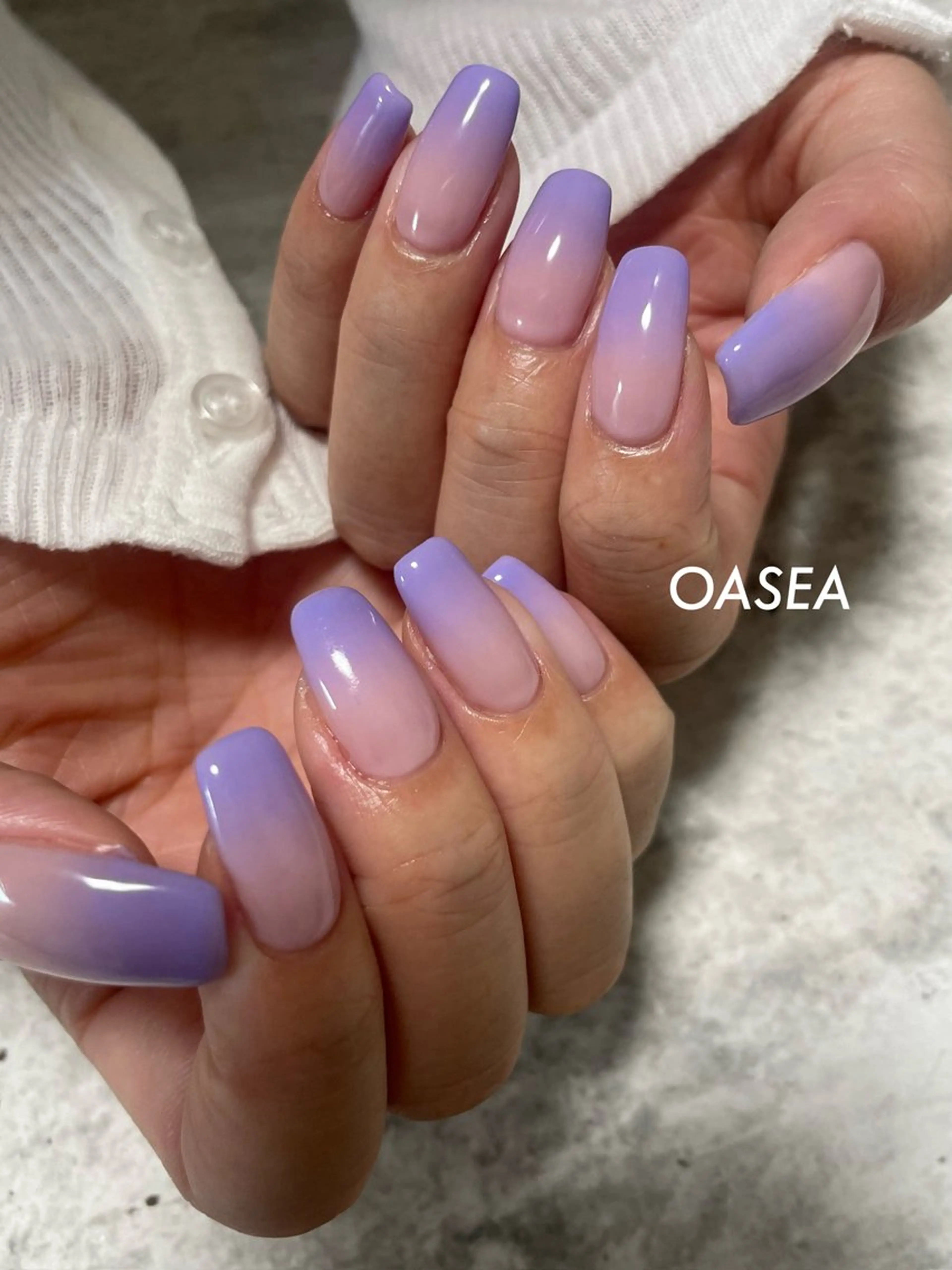 ネイル ハンドネイル 🌞💜 KAORI 🌴のネイルデザイン