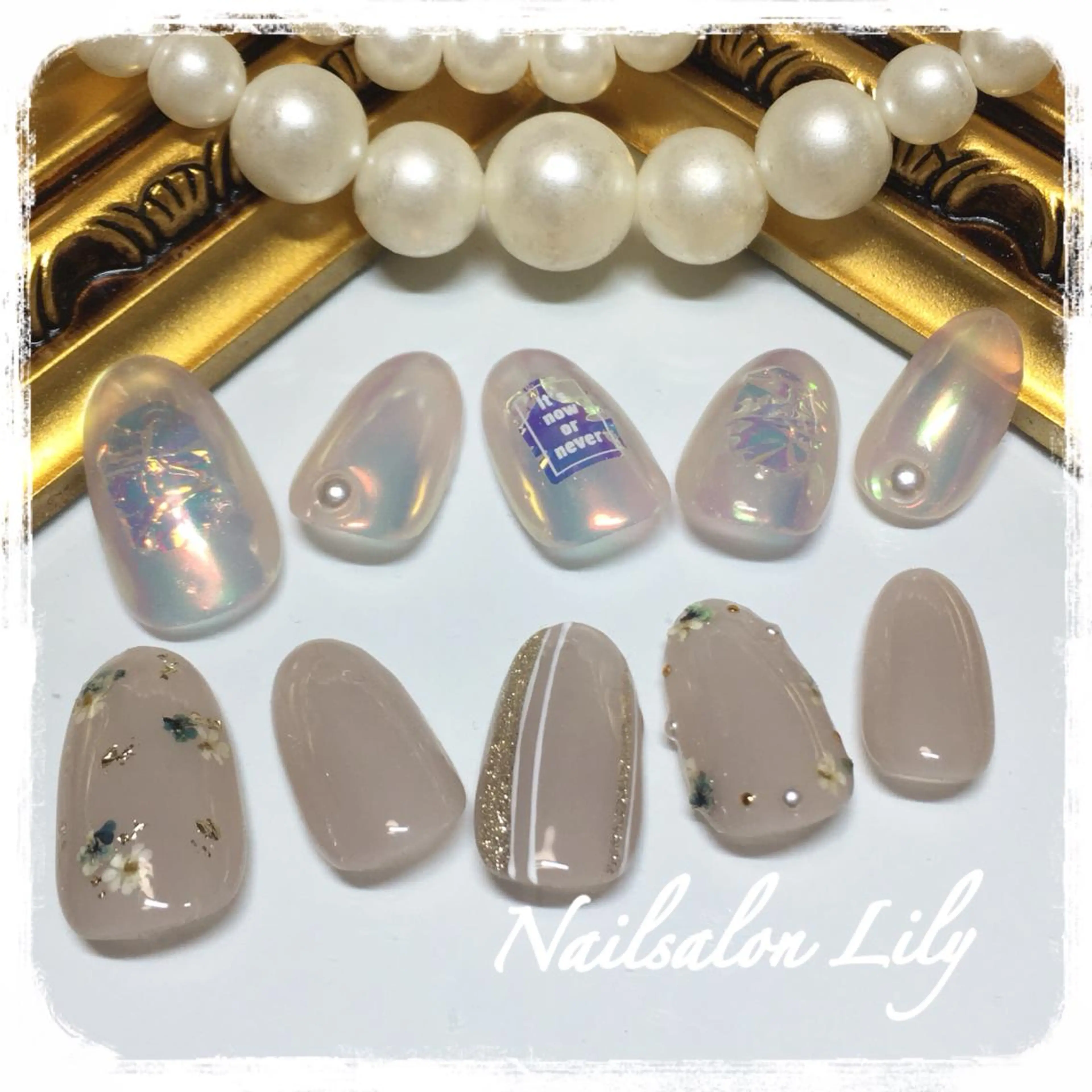 ネイル ハンドネイル Lily*nail 🌻Mii🌻のネイルデザイン