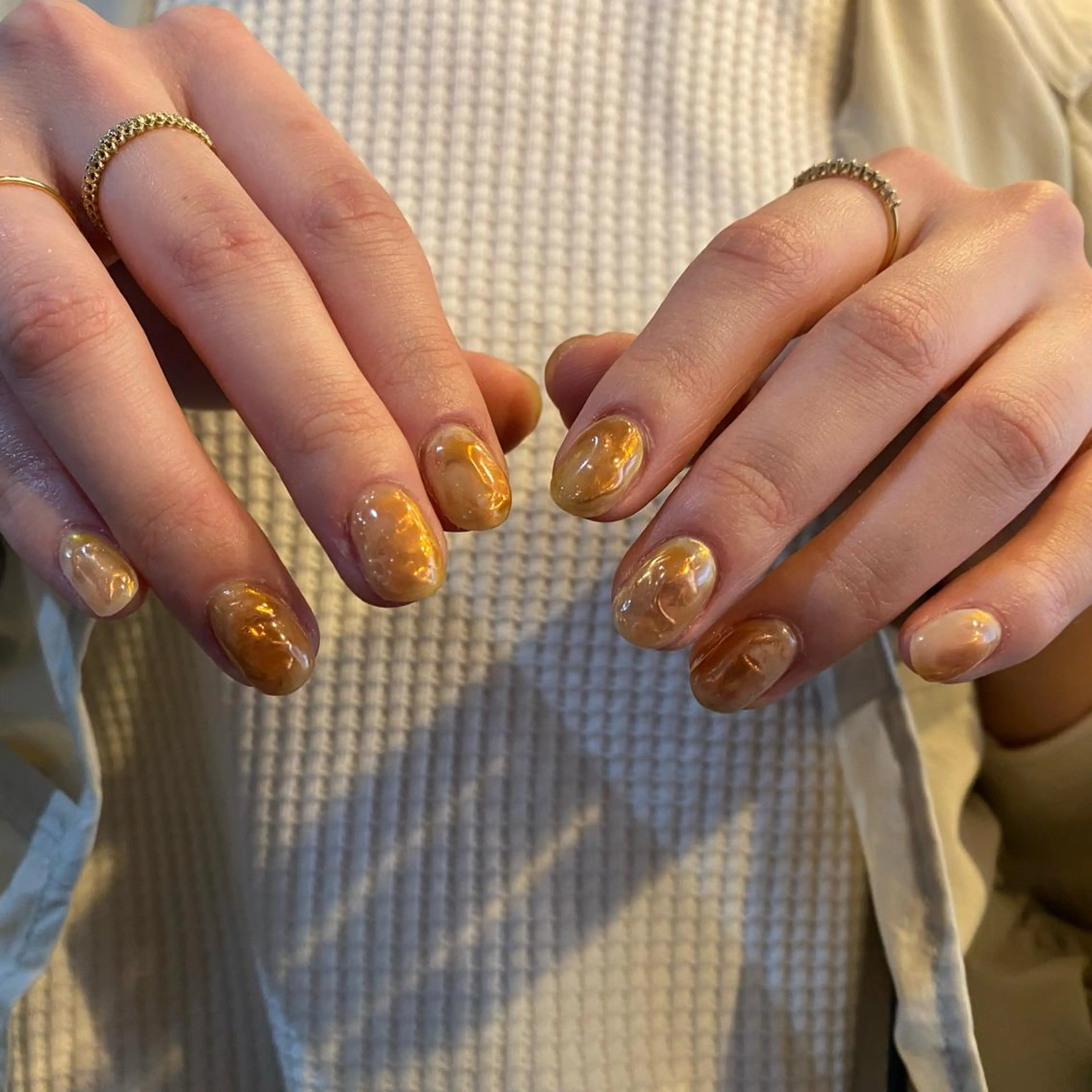 カラー ネイル ハンドネイル scre as Etelのネイルデザイン