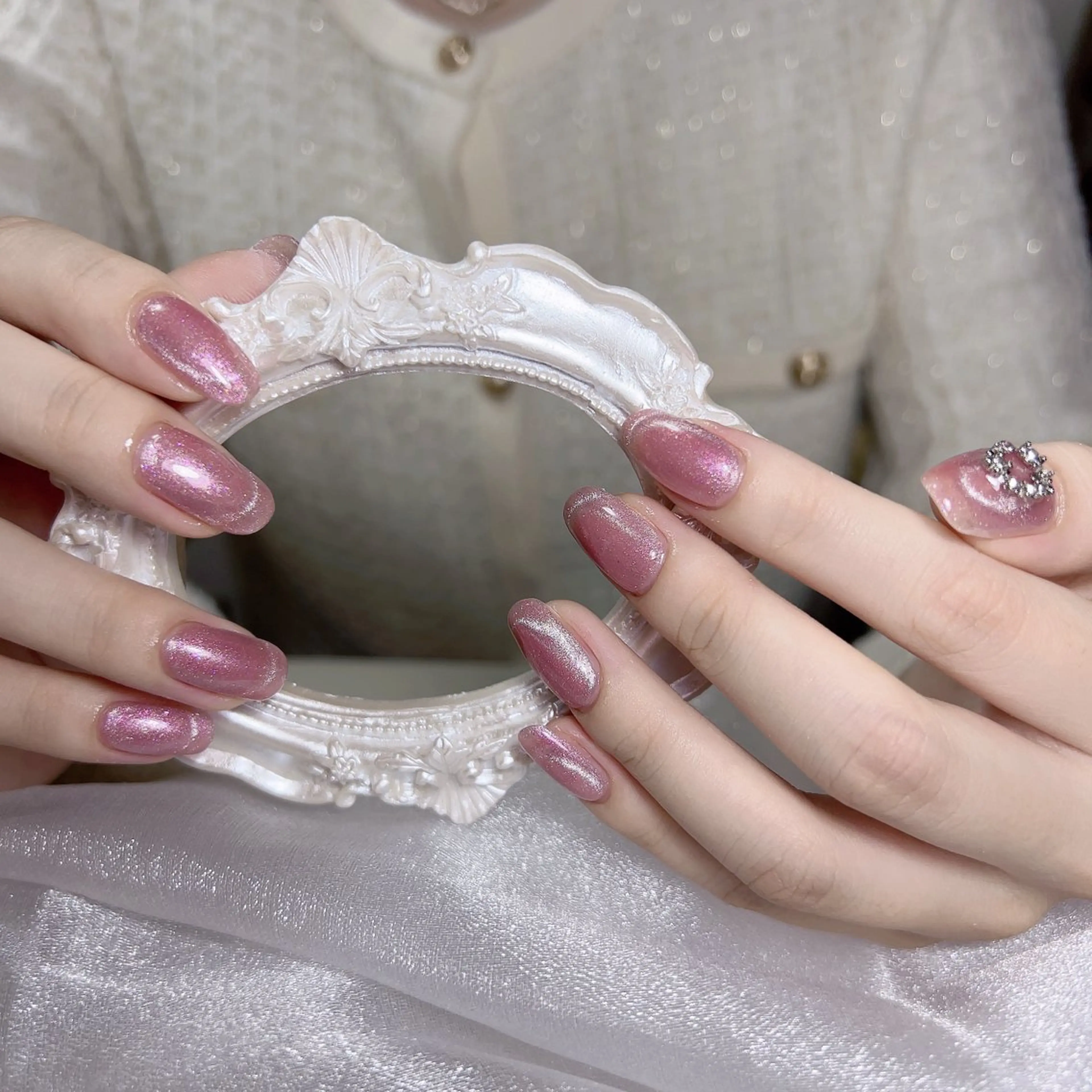 ネイル ハンドネイル 🎀Pink ピンク🎀のネイルデザイン