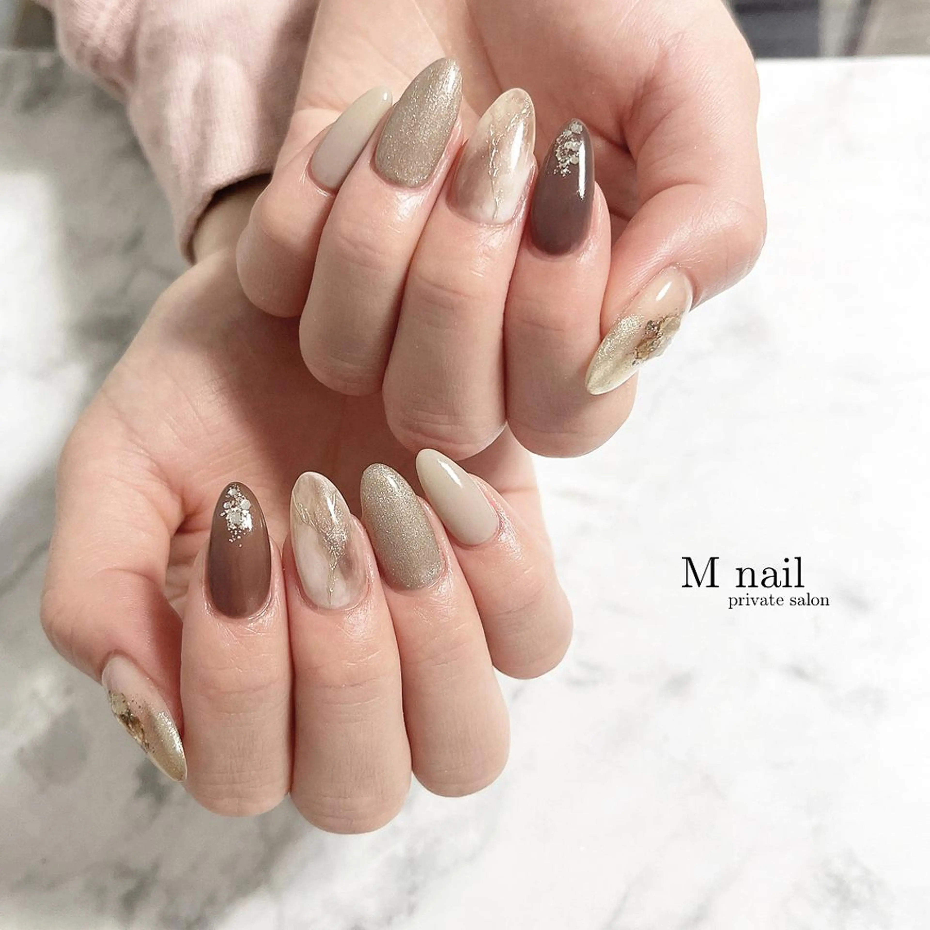 ネイル ハンドネイル M nailのネイルデザイン