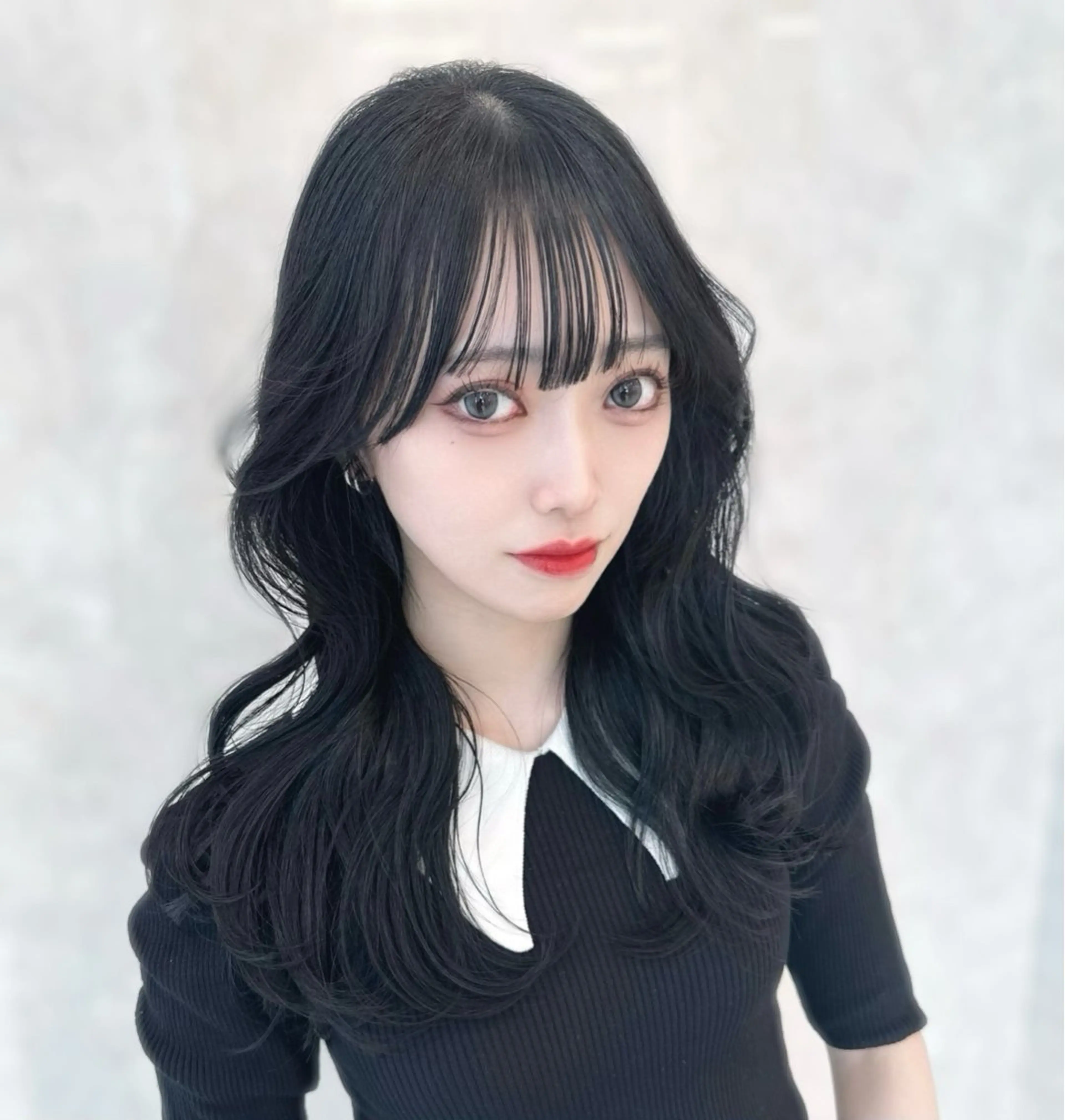 セミロング レイヤーカット カット トリートメント 似合わせ/レイヤー /顔まわり/池田歩樹のヘアスタイル