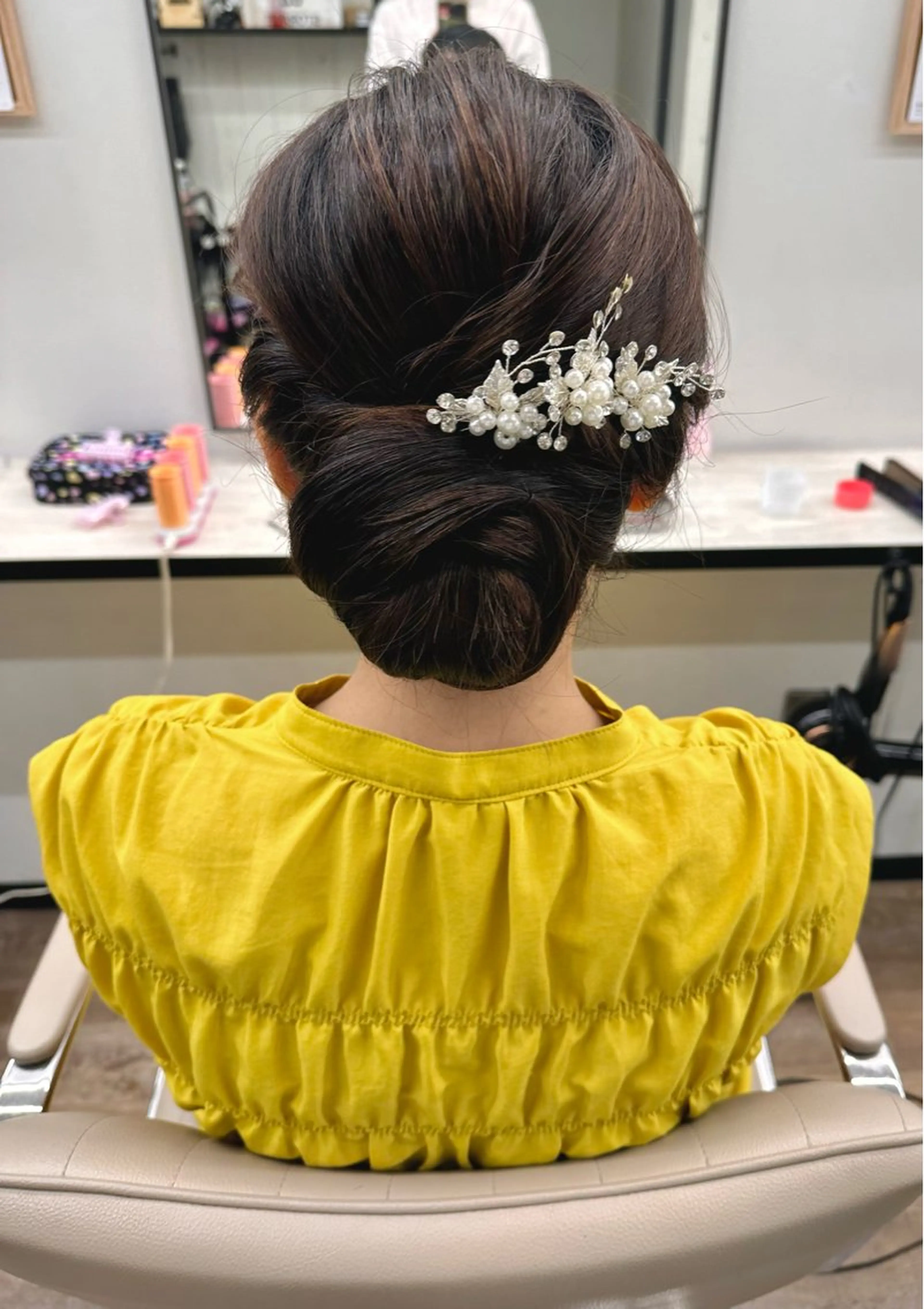 ヘアアレンジ ヘアセット ⟡.·mamiya 縮毛矯正/ヘアセットのヘアスタイル