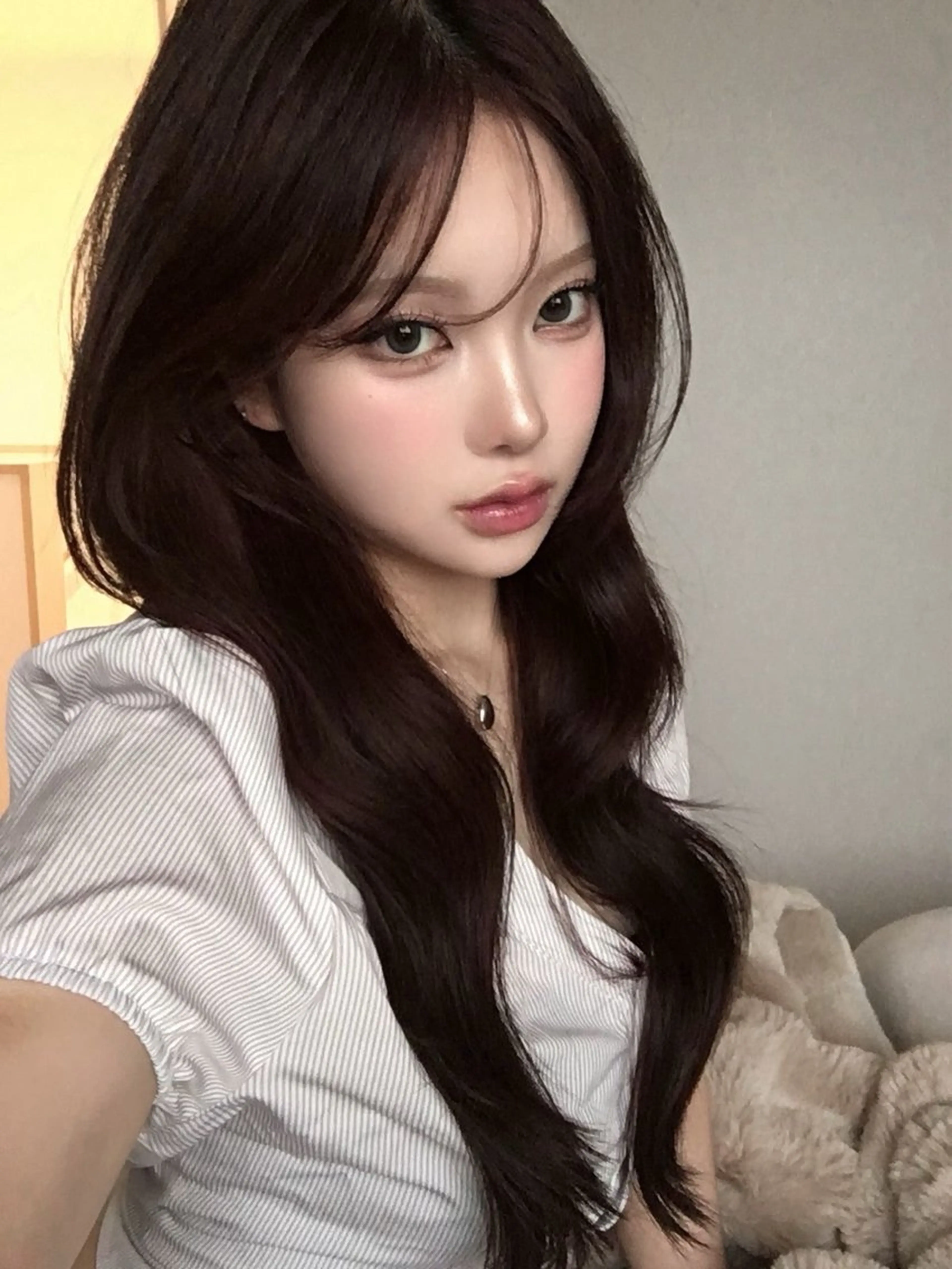 カラー ヘアカラー トリートメント 小浜 鈴珠のヘアスタイル