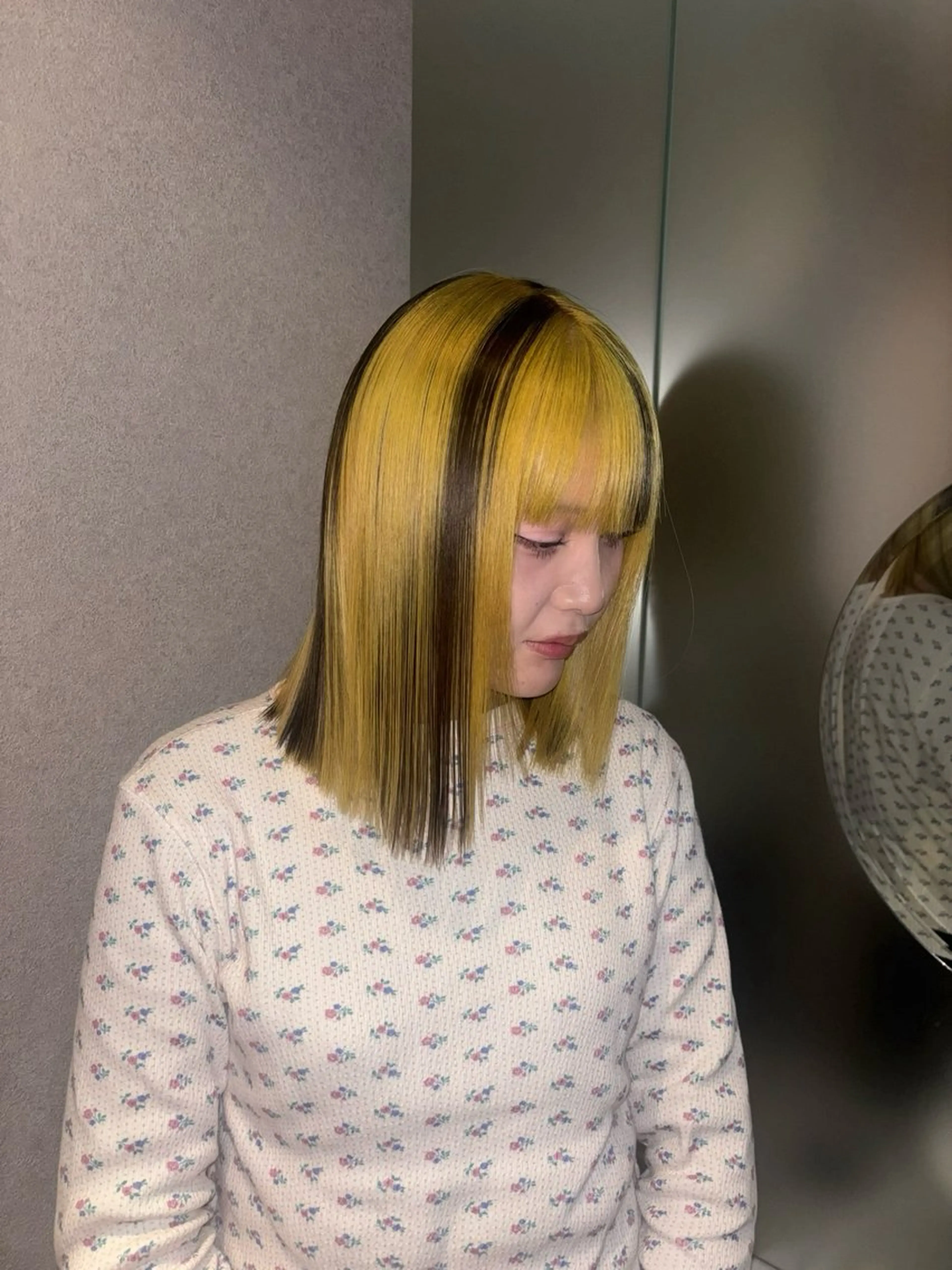 ロング カラー ヘアアレンジ ヘアカラー トリートメント ハッシュカット/ ミルクティー/ みうのヘアスタイル