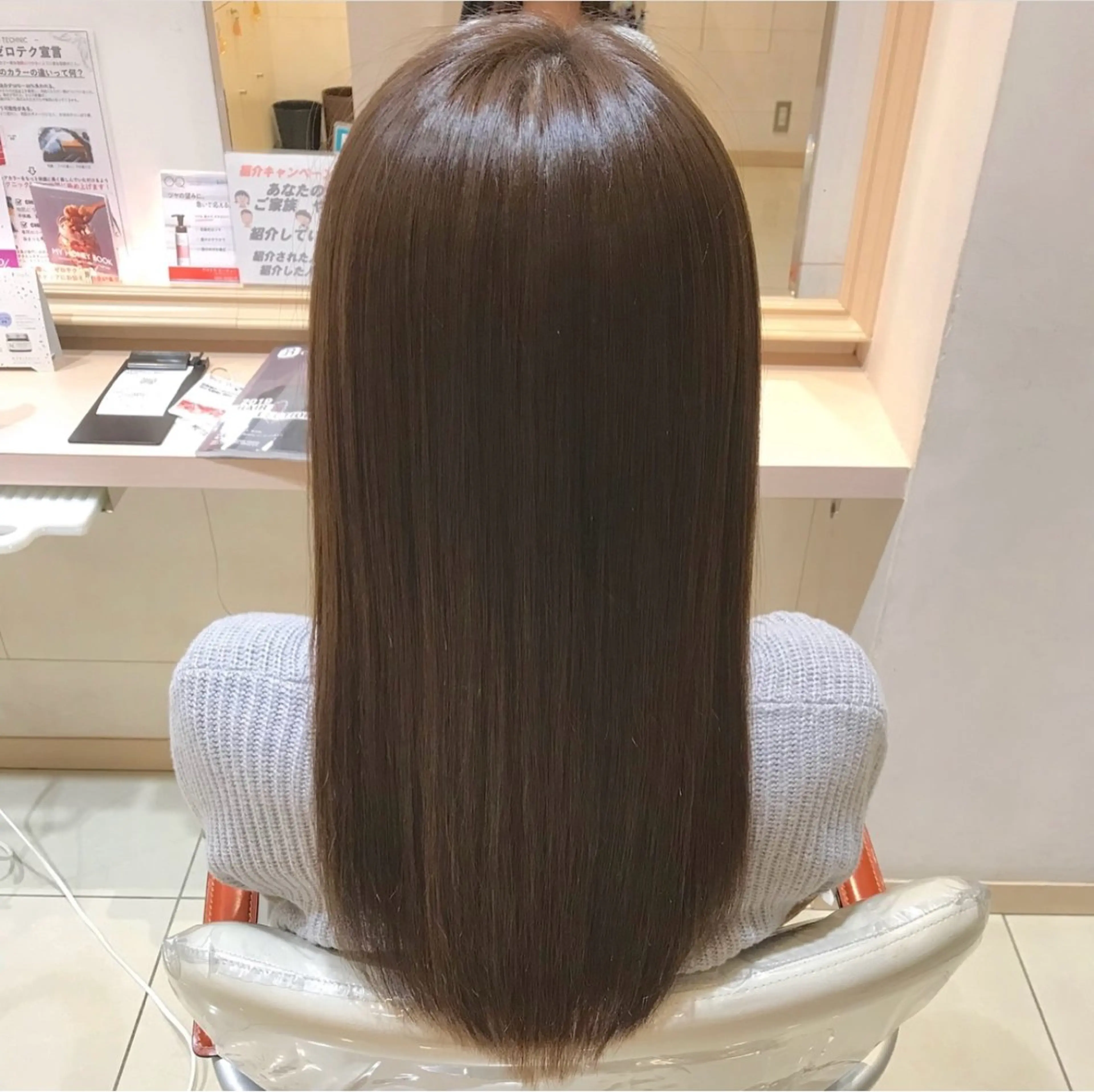 🧊カット+縮毛矯正🧊の写真