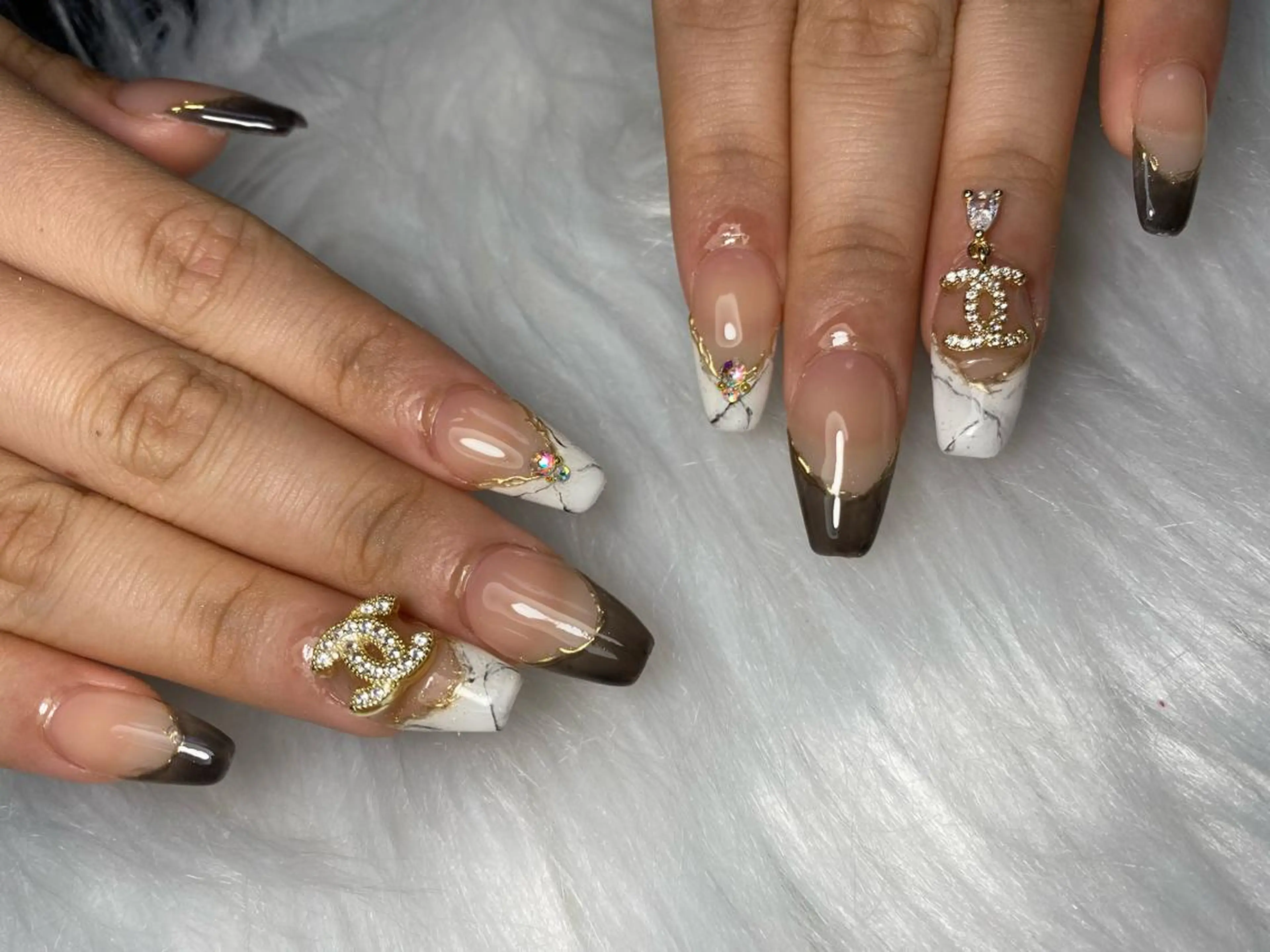 ネイル ハンドネイル Mana‪ ‪·͜· ❤︎‬のネイルデザイン