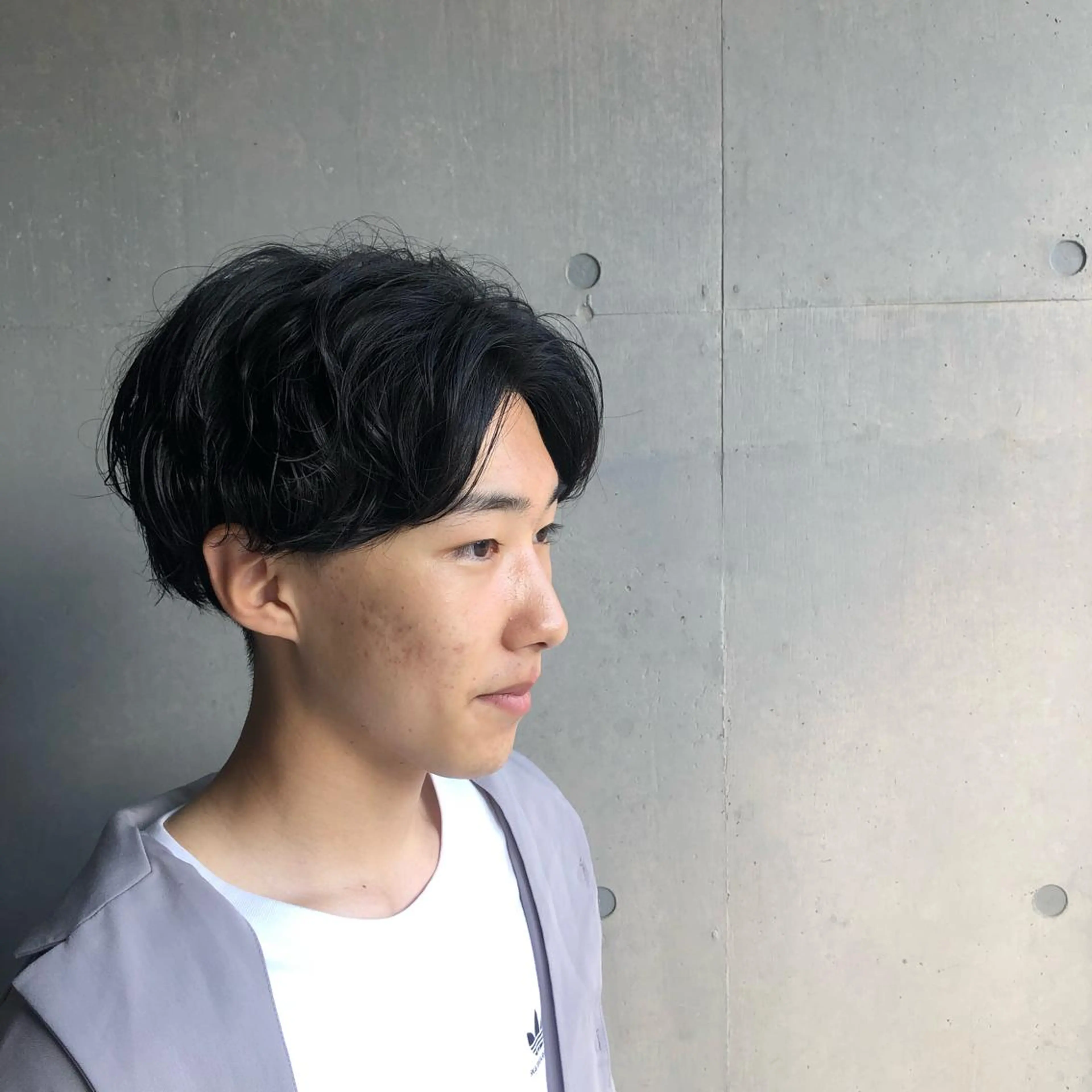 ショート カット パーマ トリートメント Glanz hair 坂牛匠のヘアスタイル