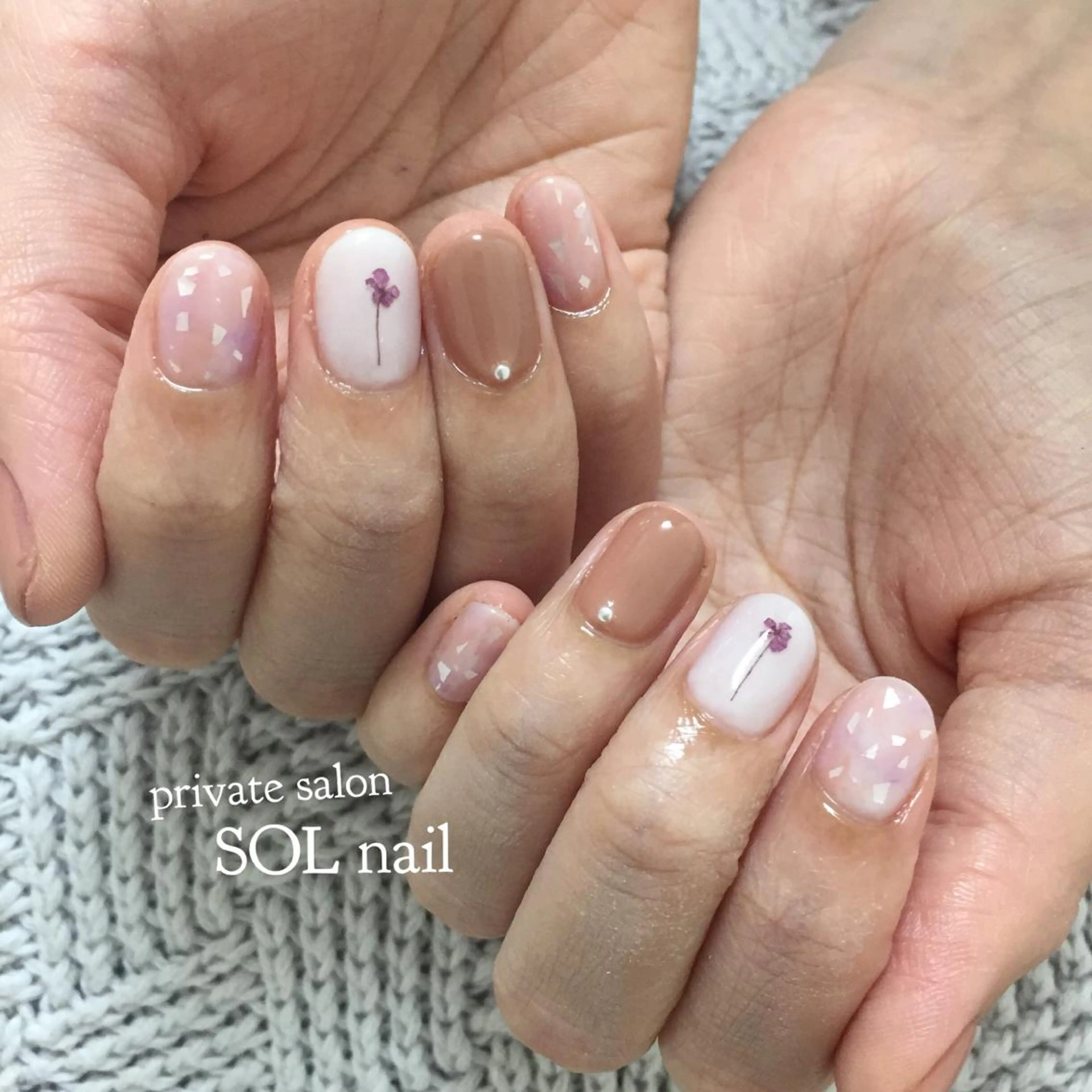 ネイル SOL NAILのネイルデザイン