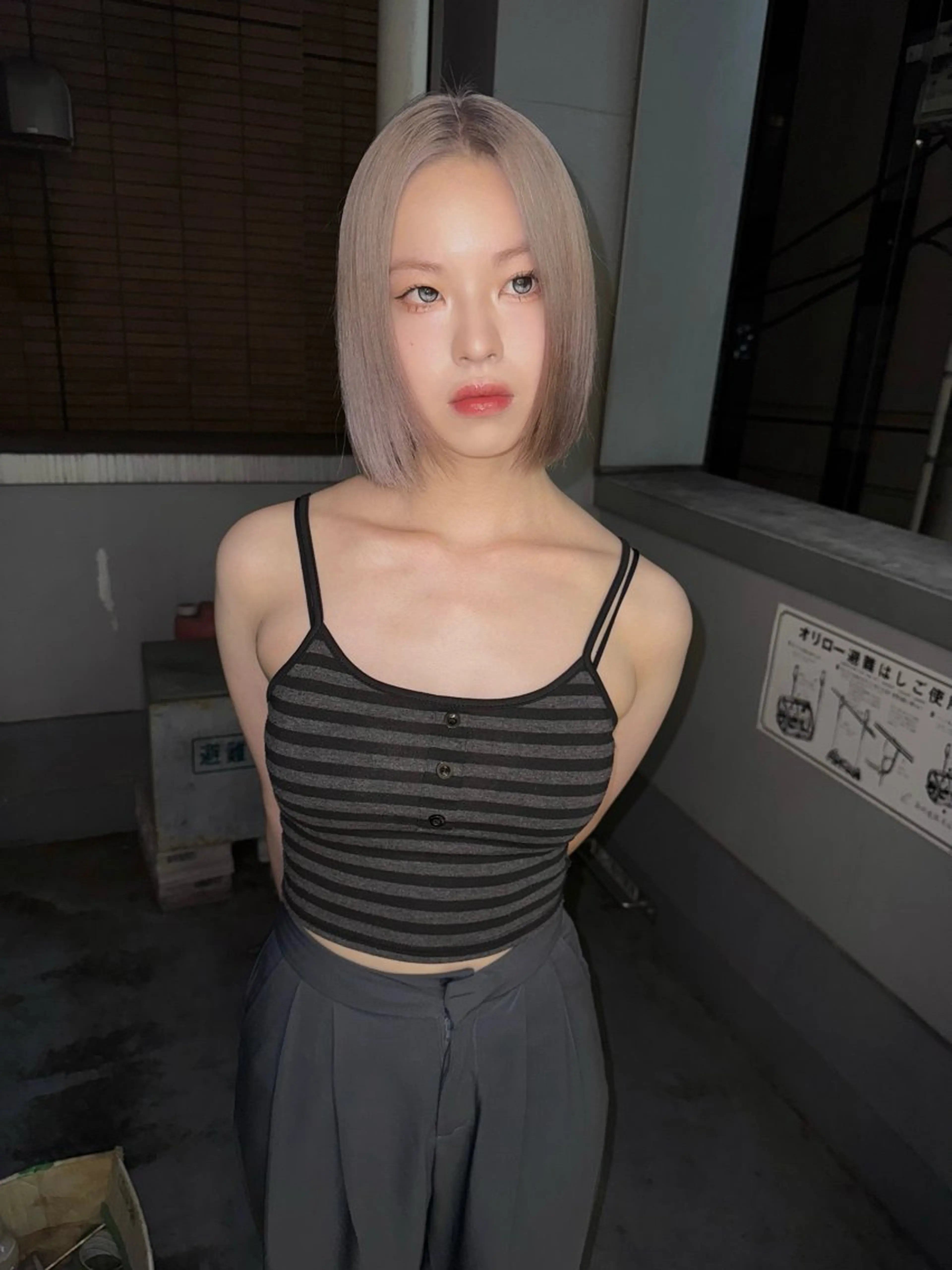 ショート カラー カット ヘアカラー トリートメント ブリーチ🪡 ボブ🧶レイヤーのヘアスタイル