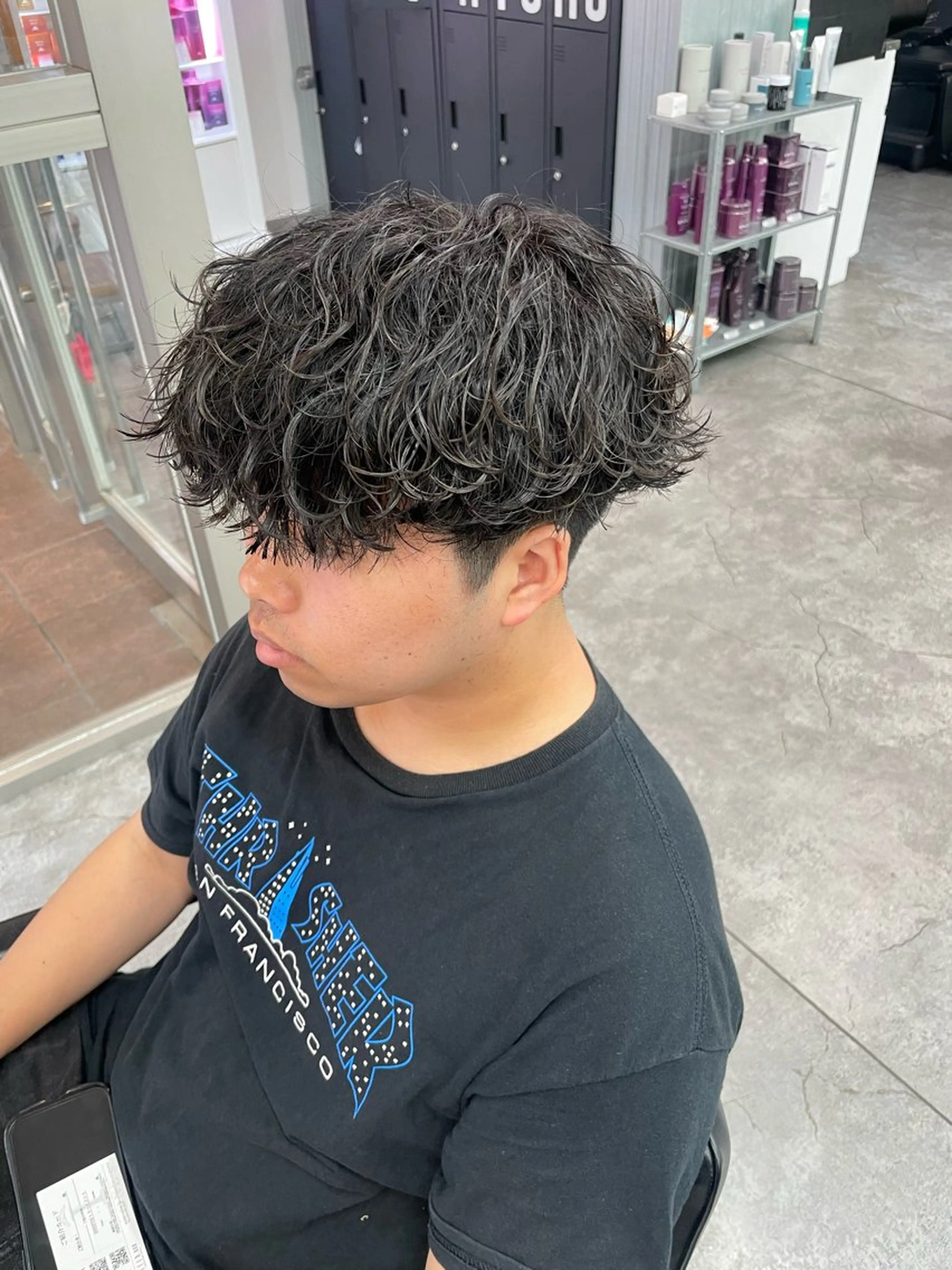 パーマ メンズ カット パーマ 町田エリアＮｏ．１/ パーマ特化/太田京希のヘアスタイル