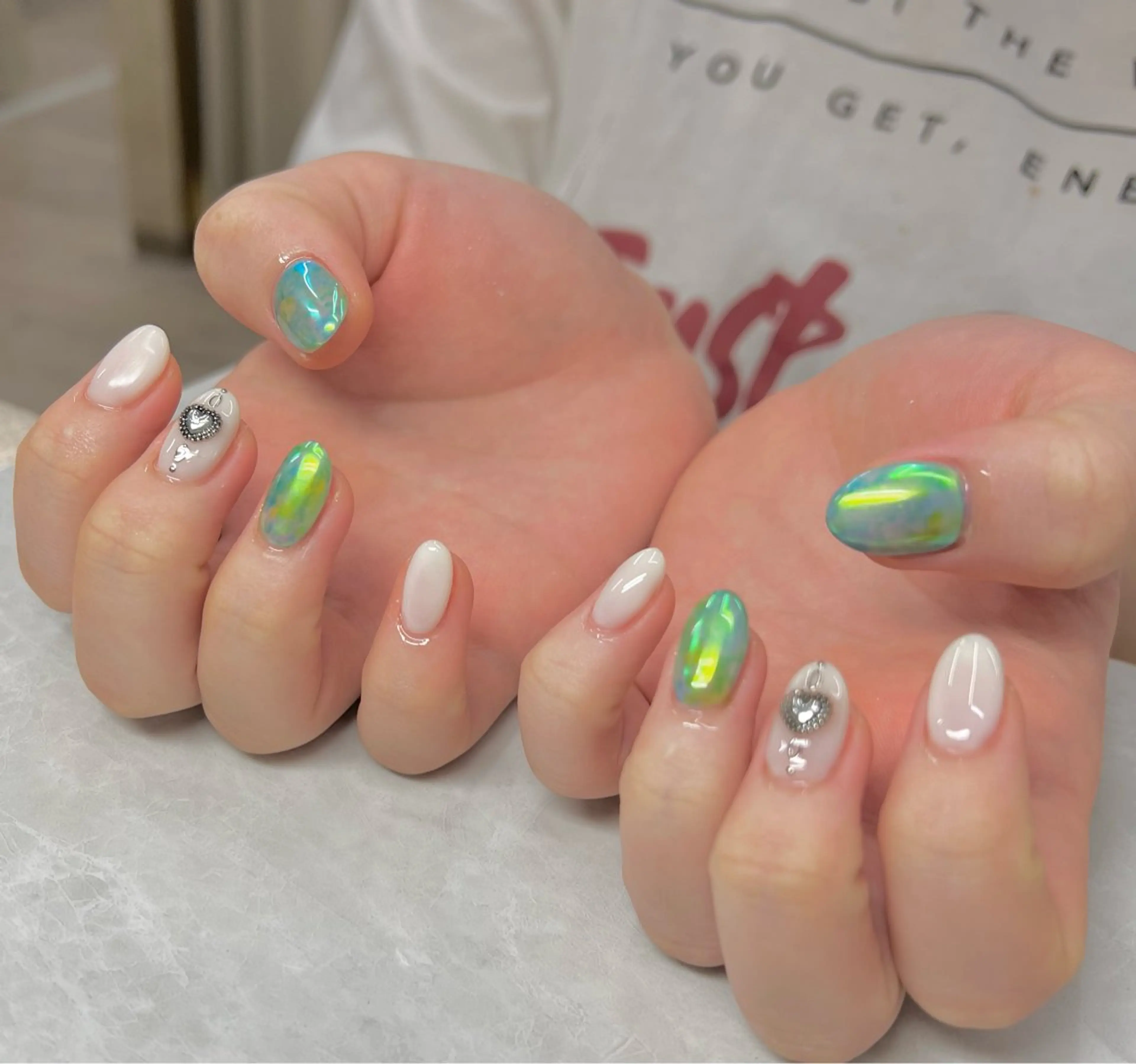 ネイル AISAフィル× ハードモチ最強のネイルデザイン