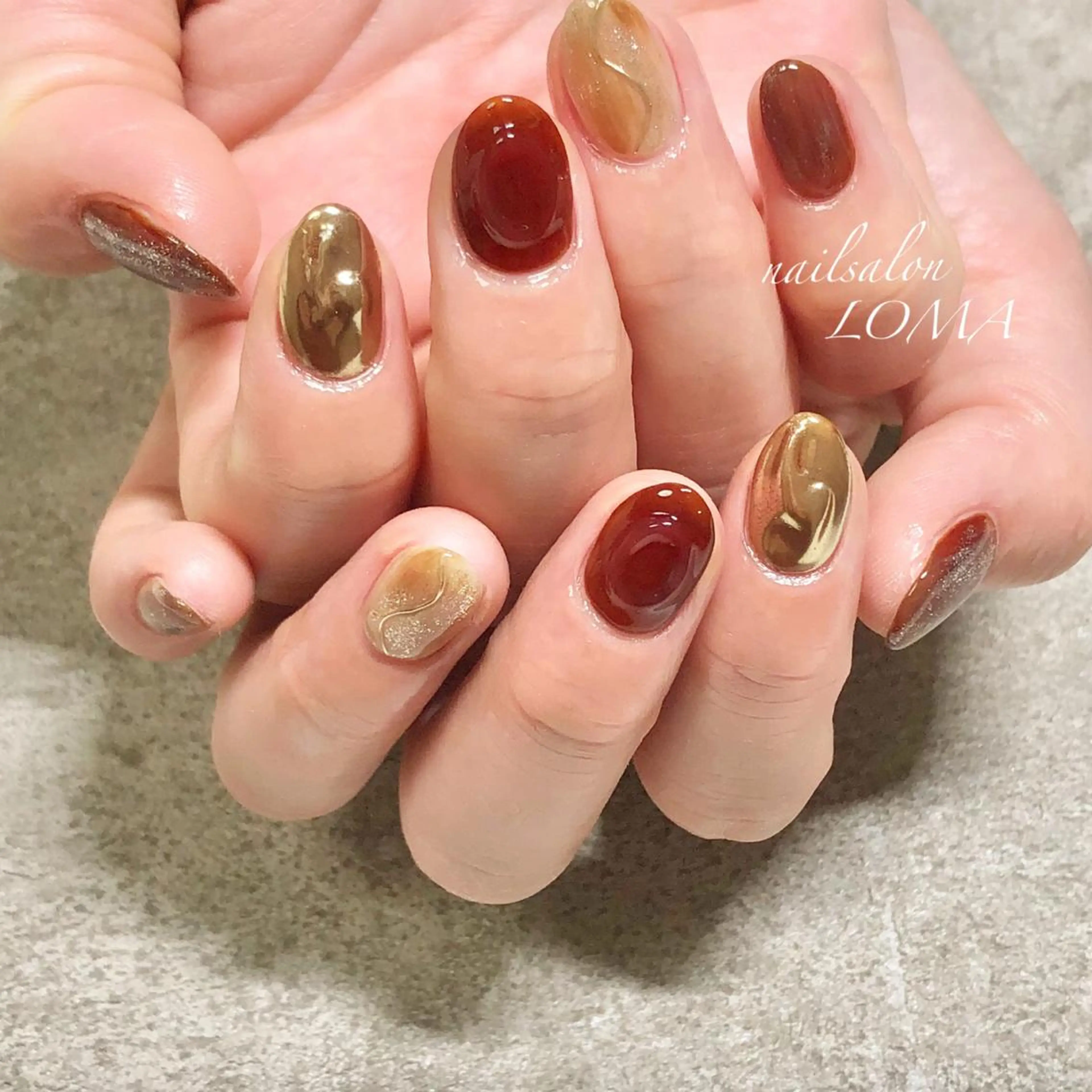 ネイル m-nail所属・m-nail 🌙minamiのネイルデザイン