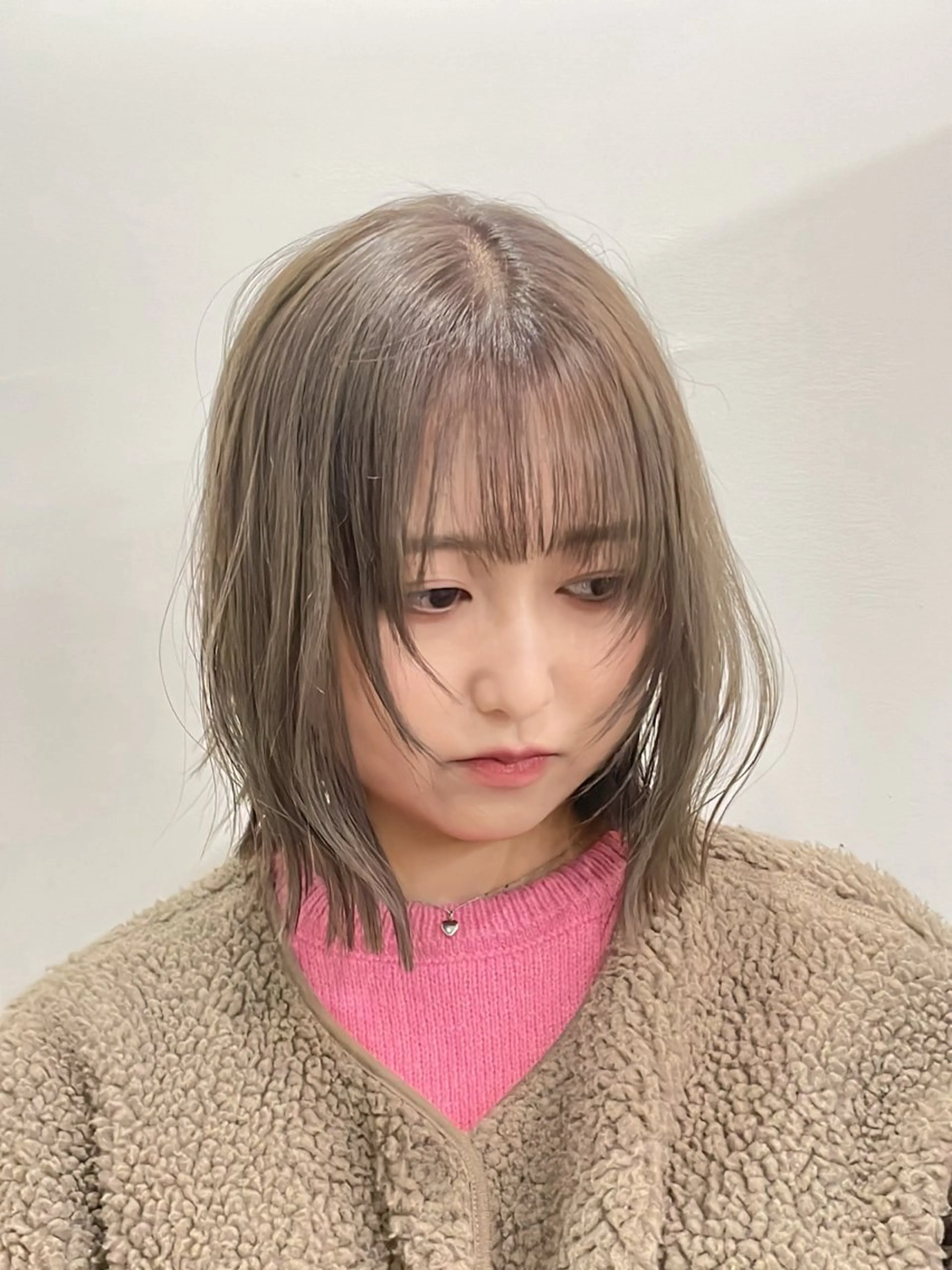 ショート カラー ヘアカラー レイヤー/ウルフ/ ハッシュカット/そらのヘアスタイル