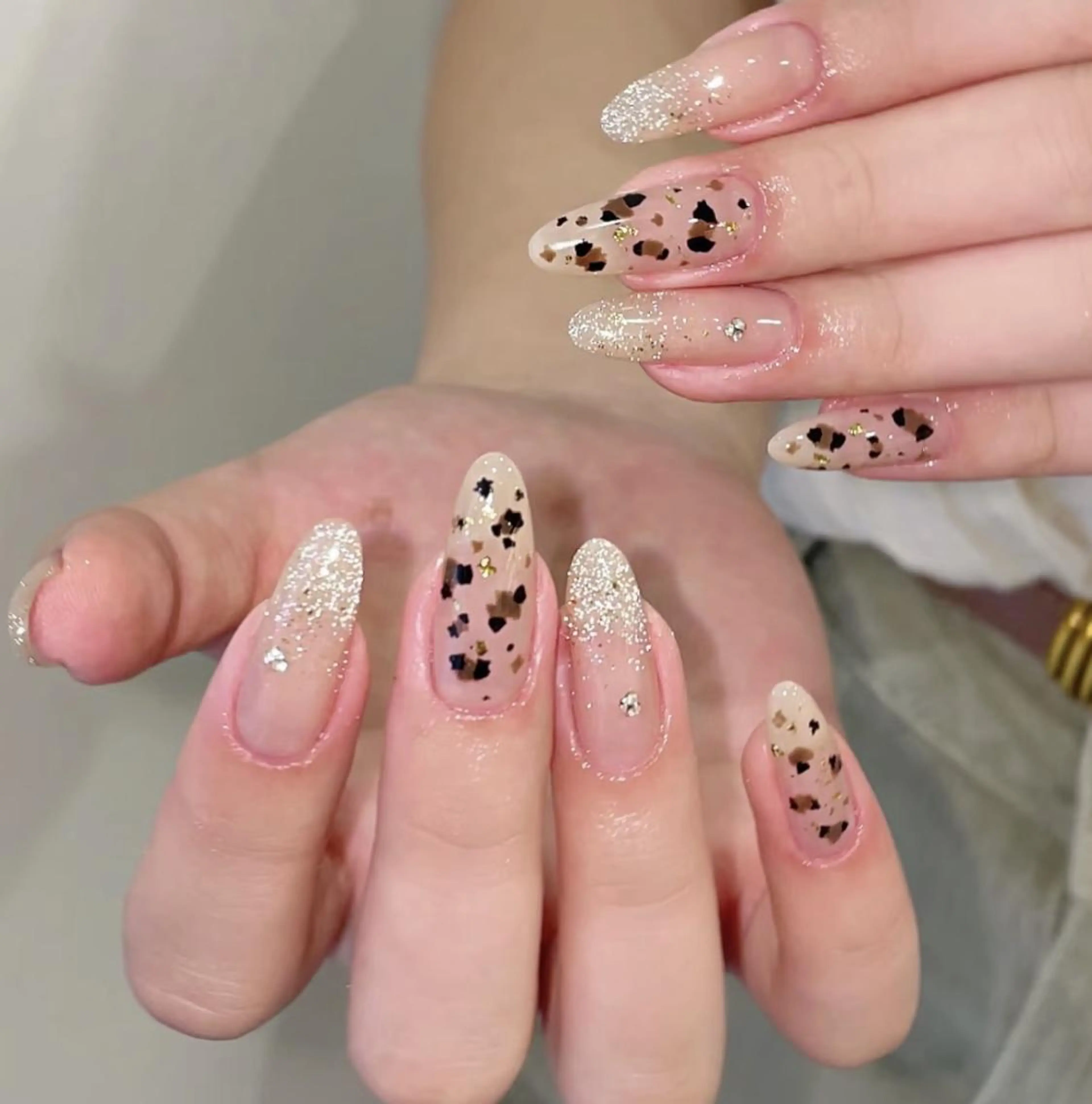 ⋆˙♡✨チップ➕長さ出し🌟お持ちデザイン🌟アート6本までの写真