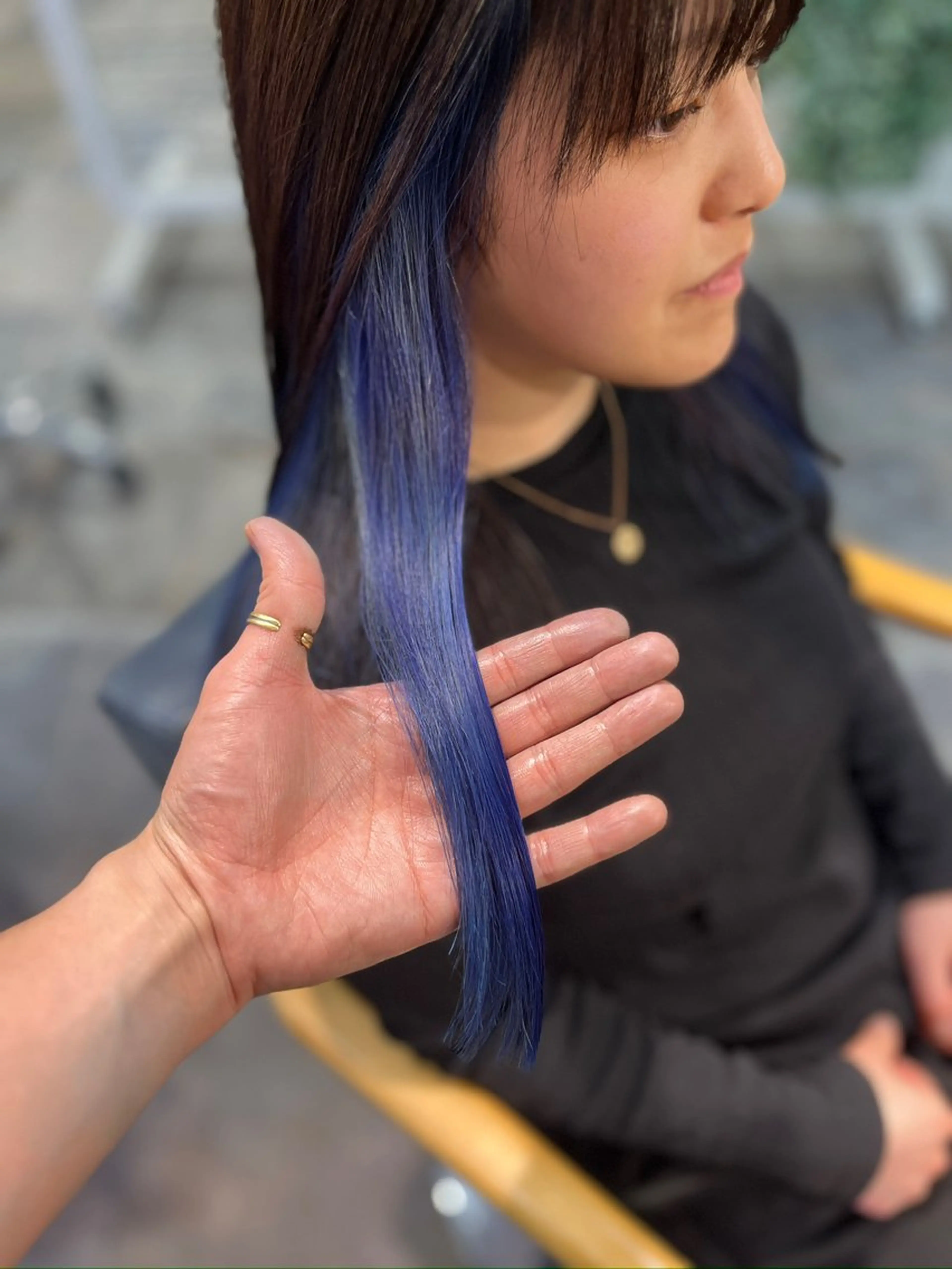 ロング 松澤 勇輝のヘアスタイル