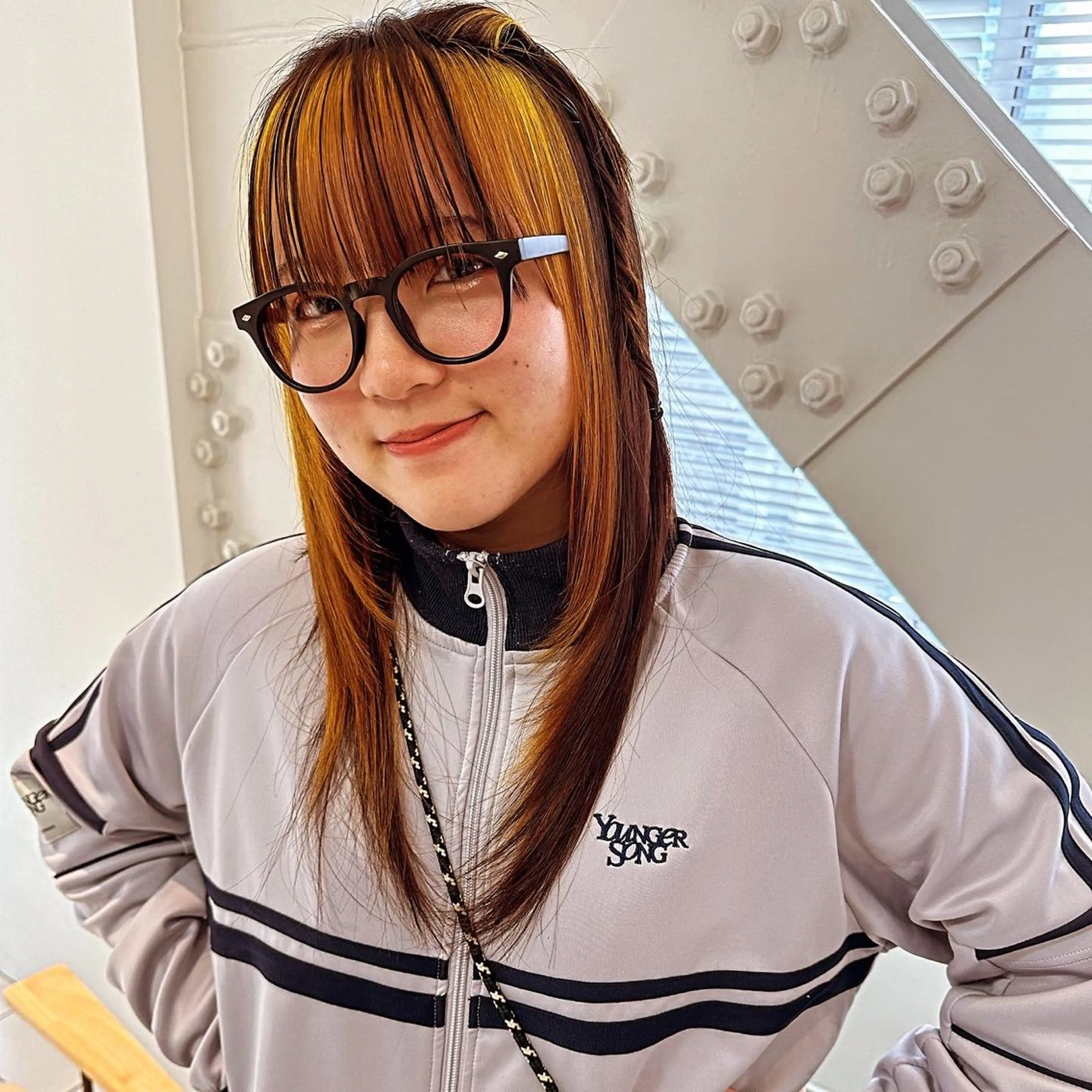 セミロング カラー 狐カラー hairsalon de Forever vida所属・かいき/レイヤー /ボブ/髪質改善のヘアスタイル