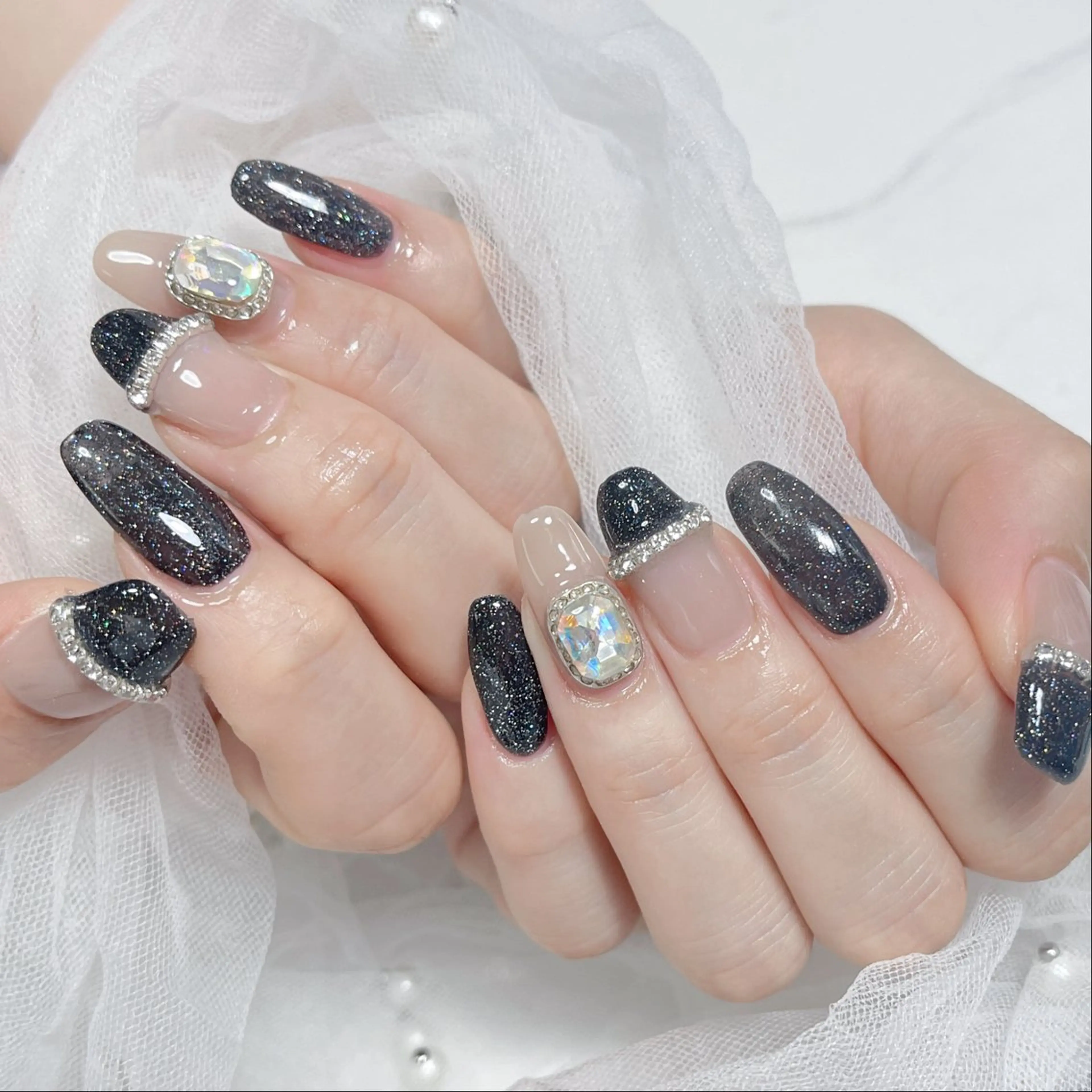 ネイル ハンドネイル 🎀ネイルサロン エクラYUI🎀のネイルデザイン