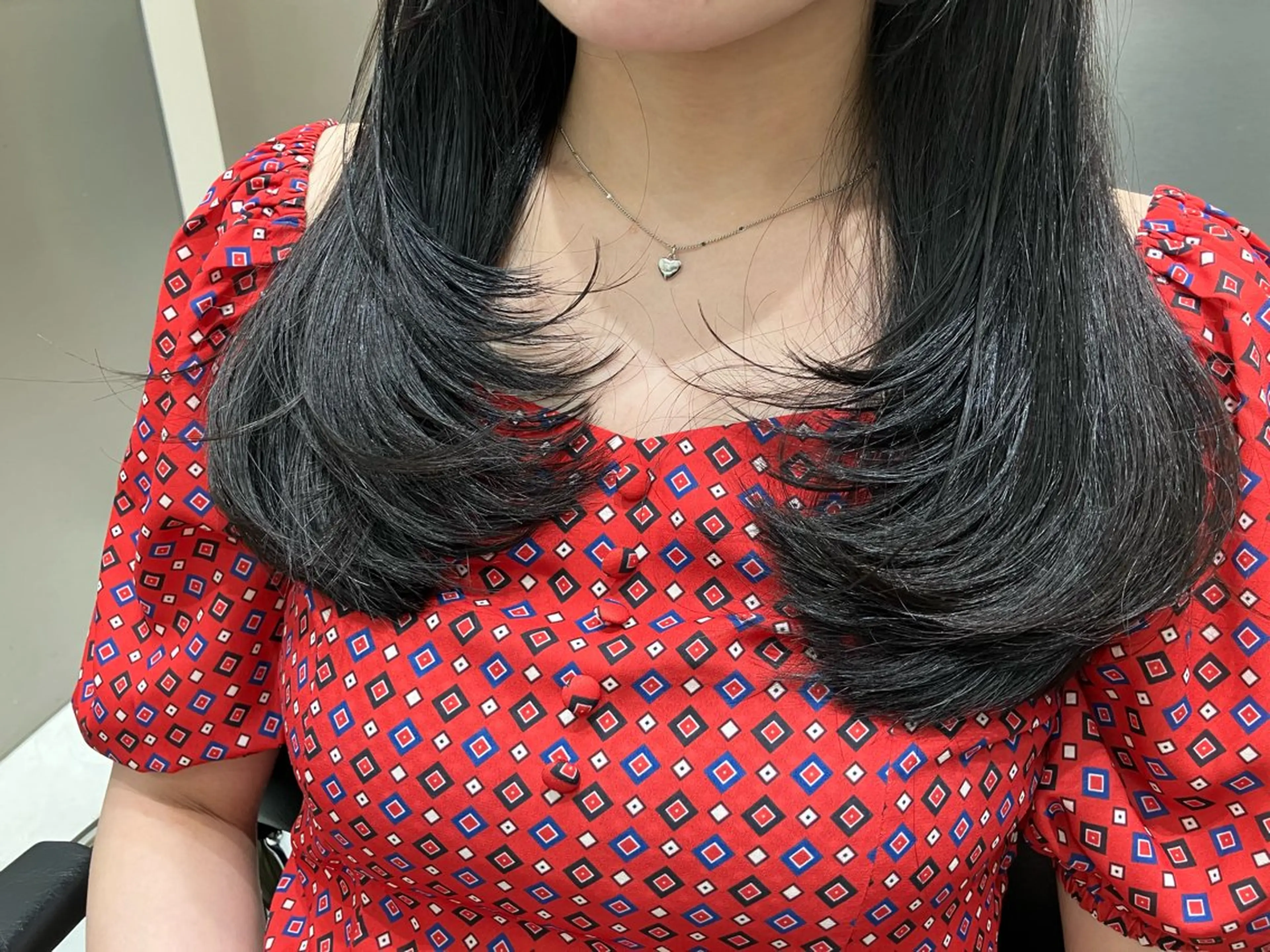 ロング カラー カット ヘアカラー トリートメント 💖ブリーチなし透明 感💖ASAHIのヘアスタイル