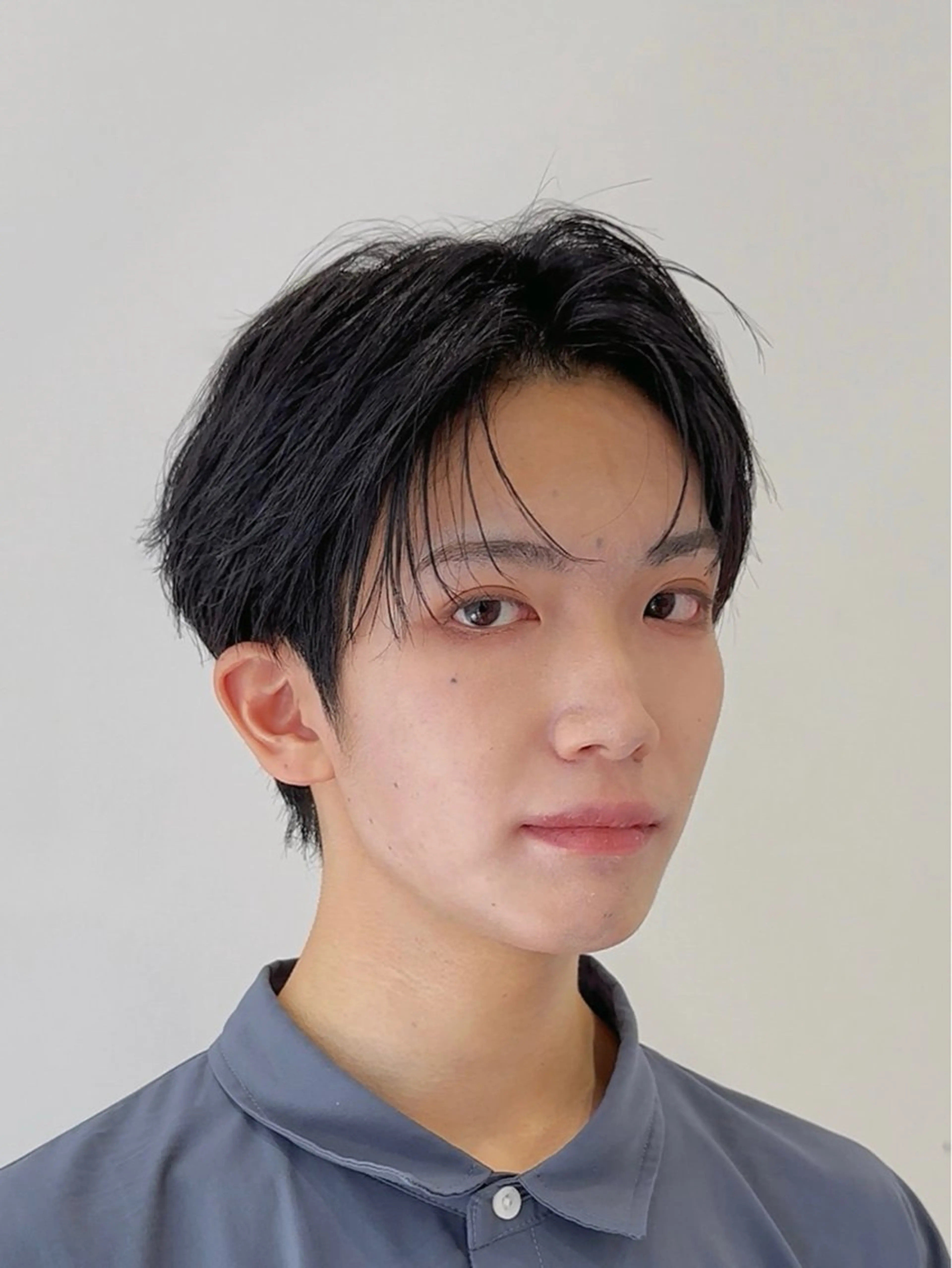 ショート メンズ ショートヘア カット トリートメント ニュアンスパーマ/ フェザーパーマ/平木のヘアスタイル