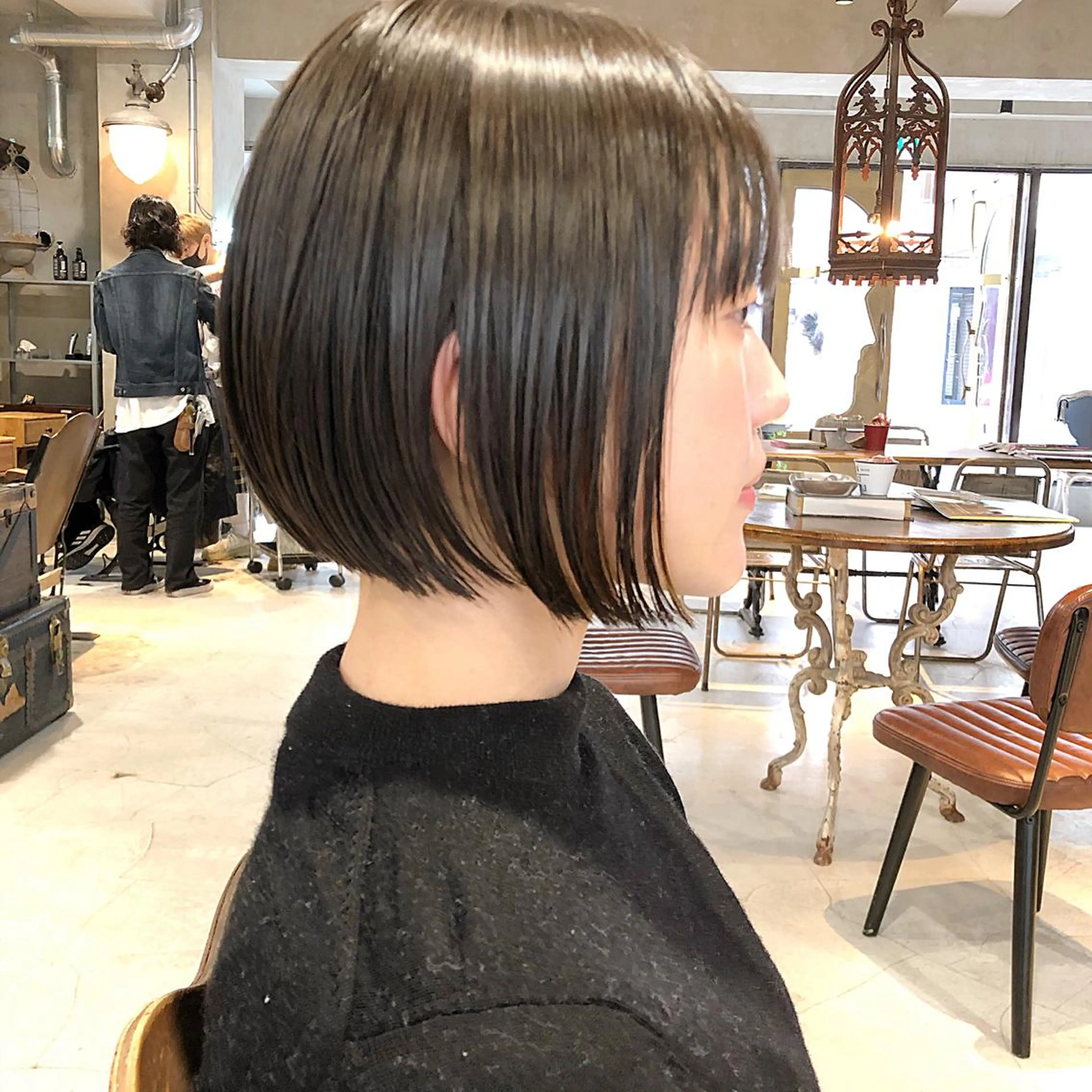 ショート カット すきバサミを使わない カット✂️✨郡司泰之のヘアスタイル