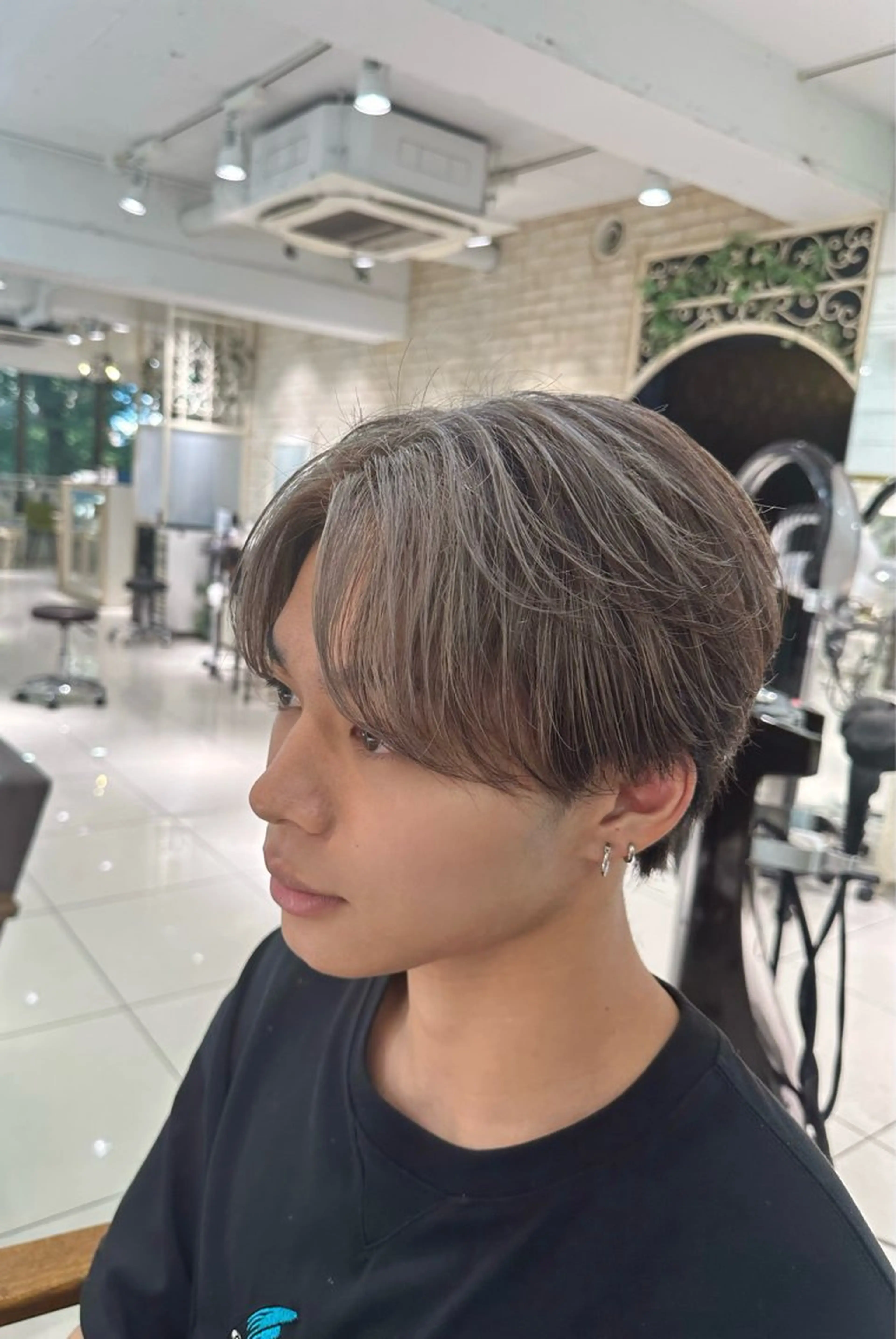 メンズ カット ヘアカラー SALOWIN渋谷caldo店B1所属・岐津公太 メンズ縮毛矯正のプロのヘアスタイル