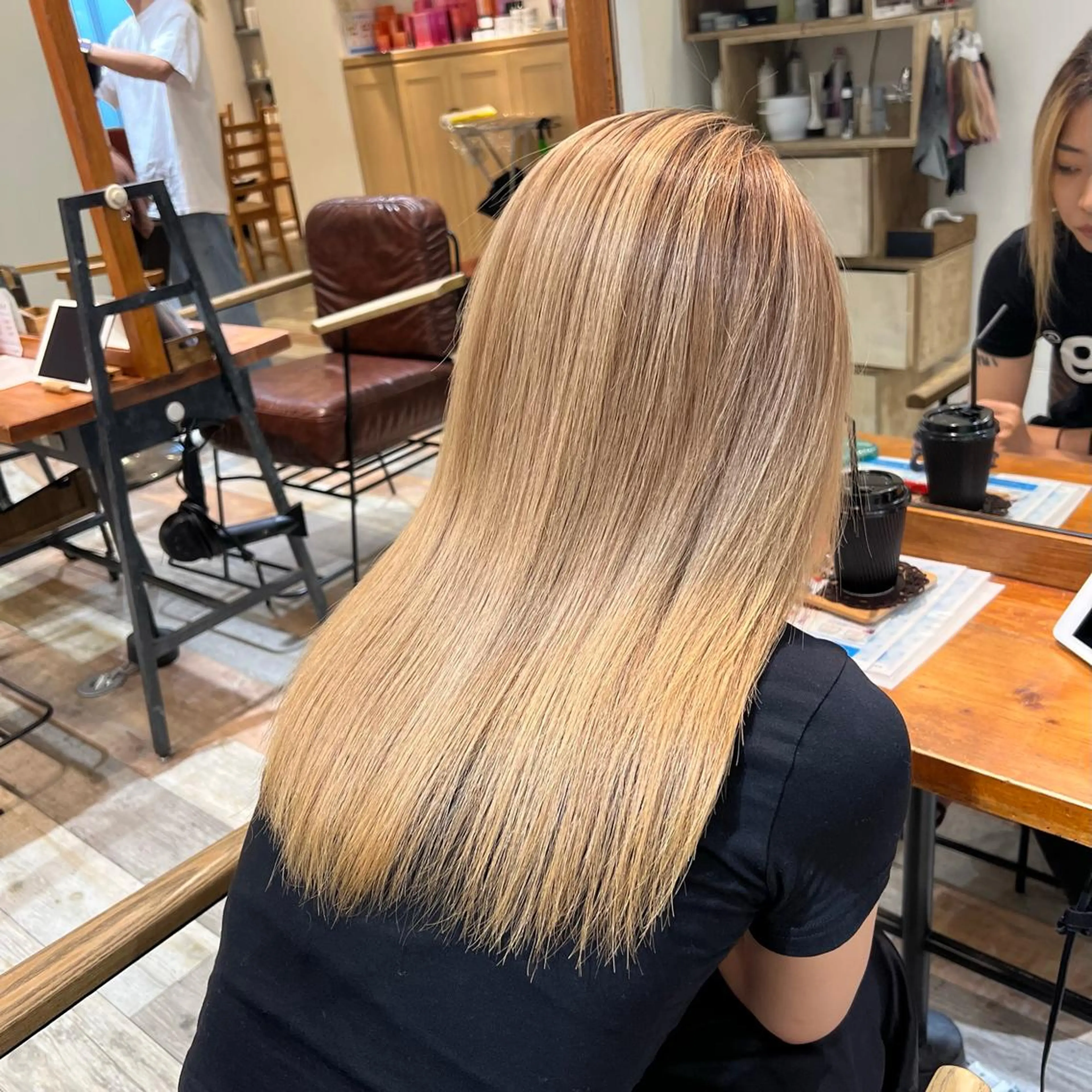 セミロング 艶髪/シールエクステ 🌻ノゾミ🌻のヘアスタイル