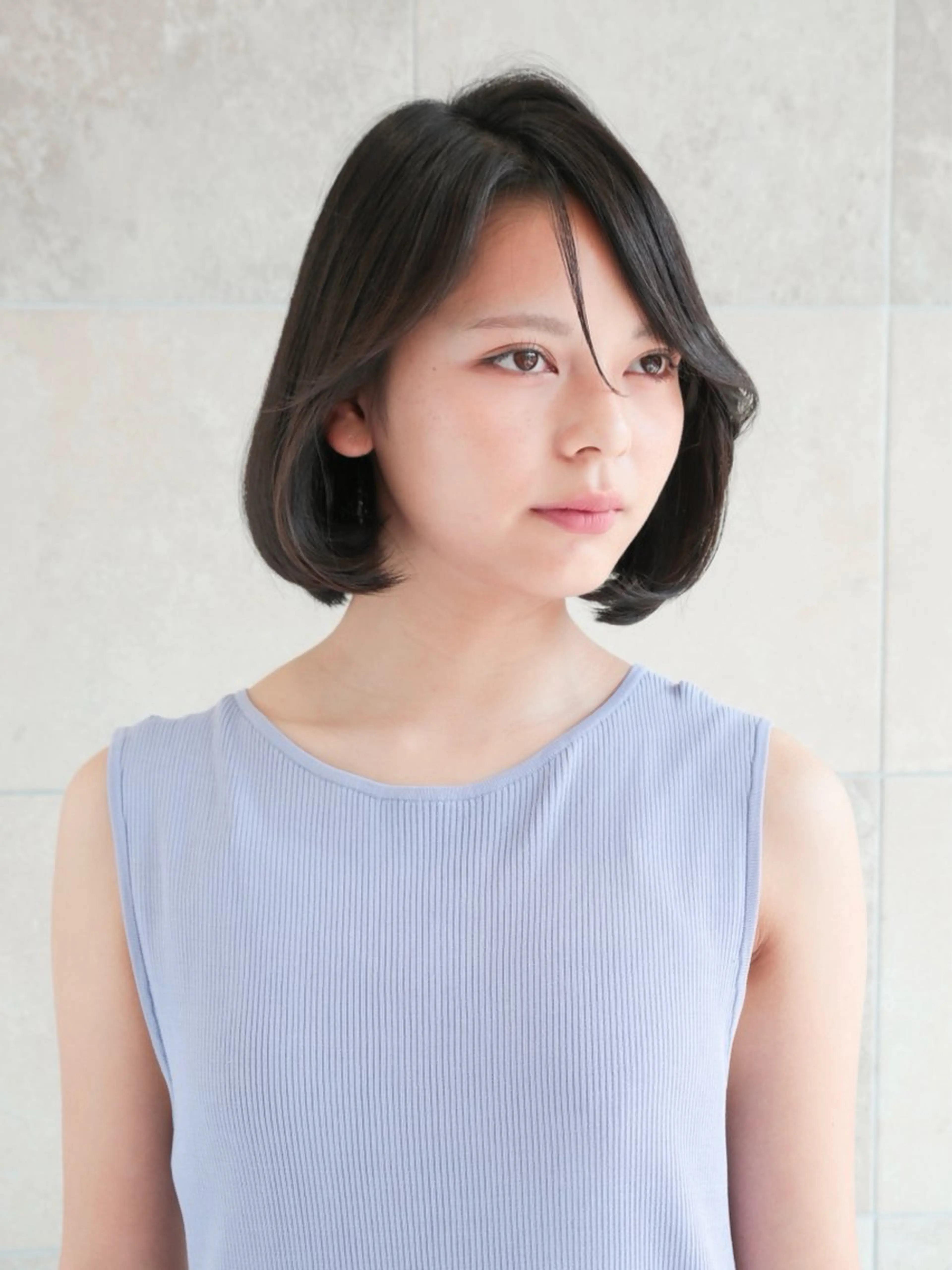 ミディアム カット 東出 レイ🕊のヘアスタイル