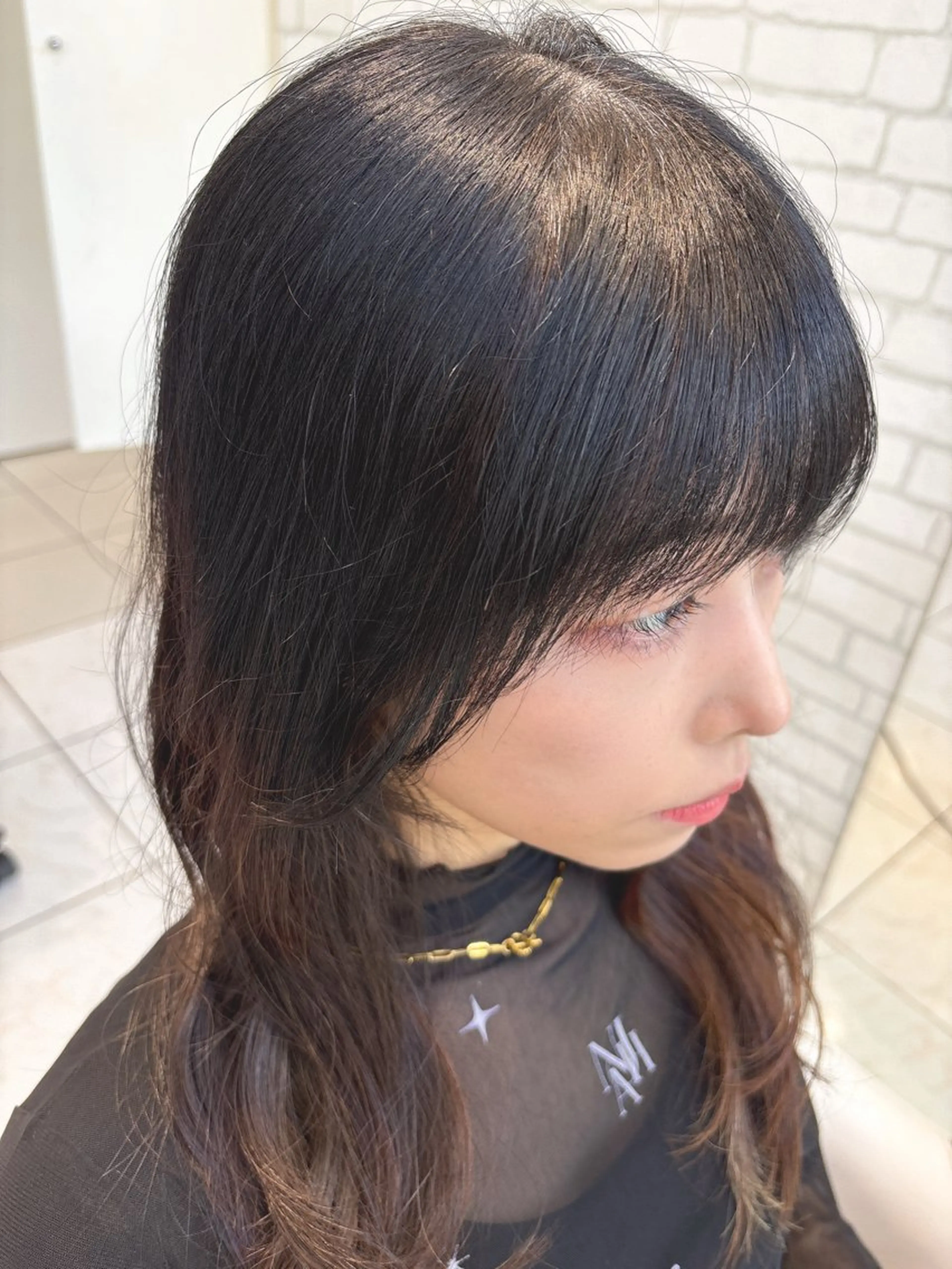 ロング 篠田 綾乃のヘアスタイル