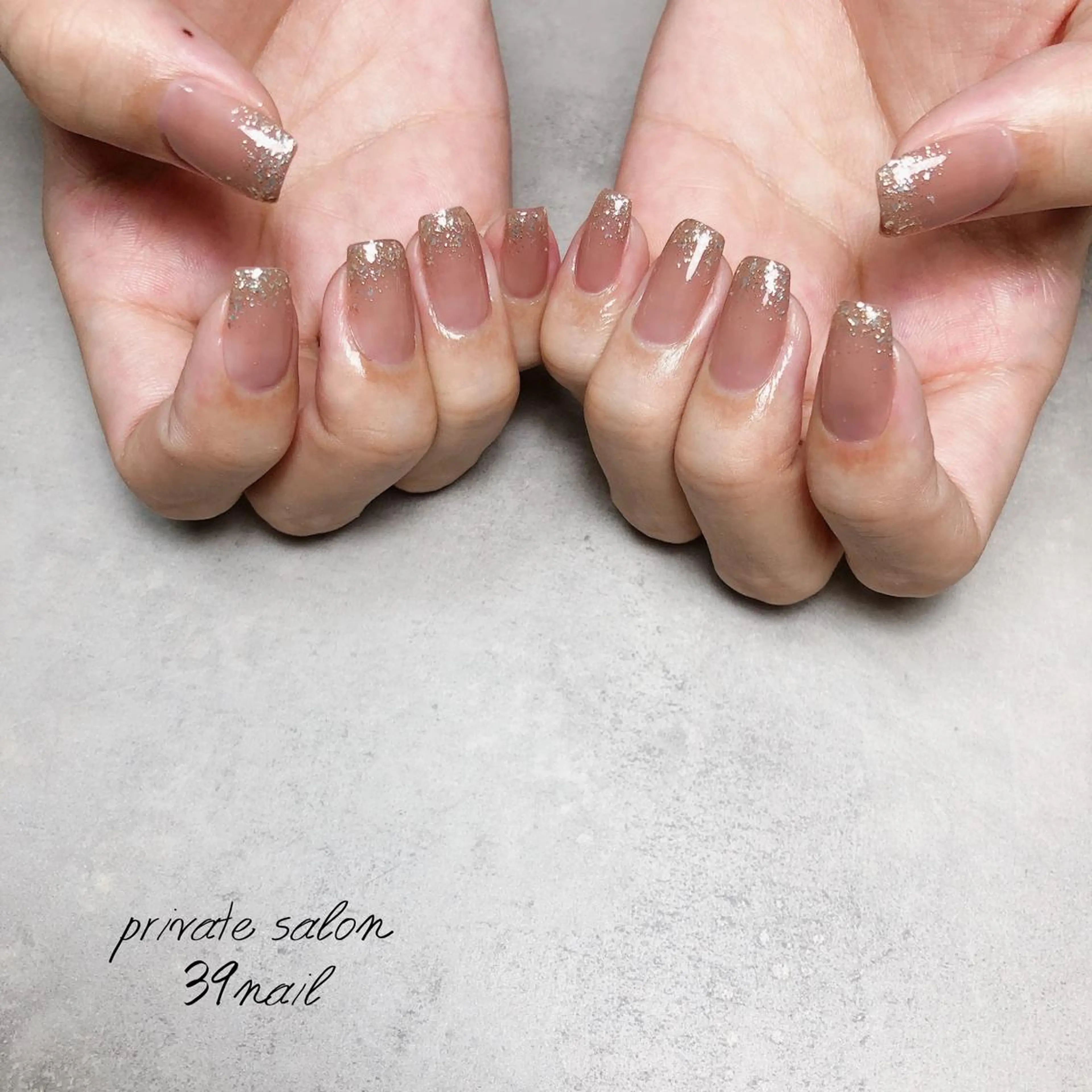 ミディアム ネイル ハンドネイル 京橋 【39nail】のネイルデザイン
