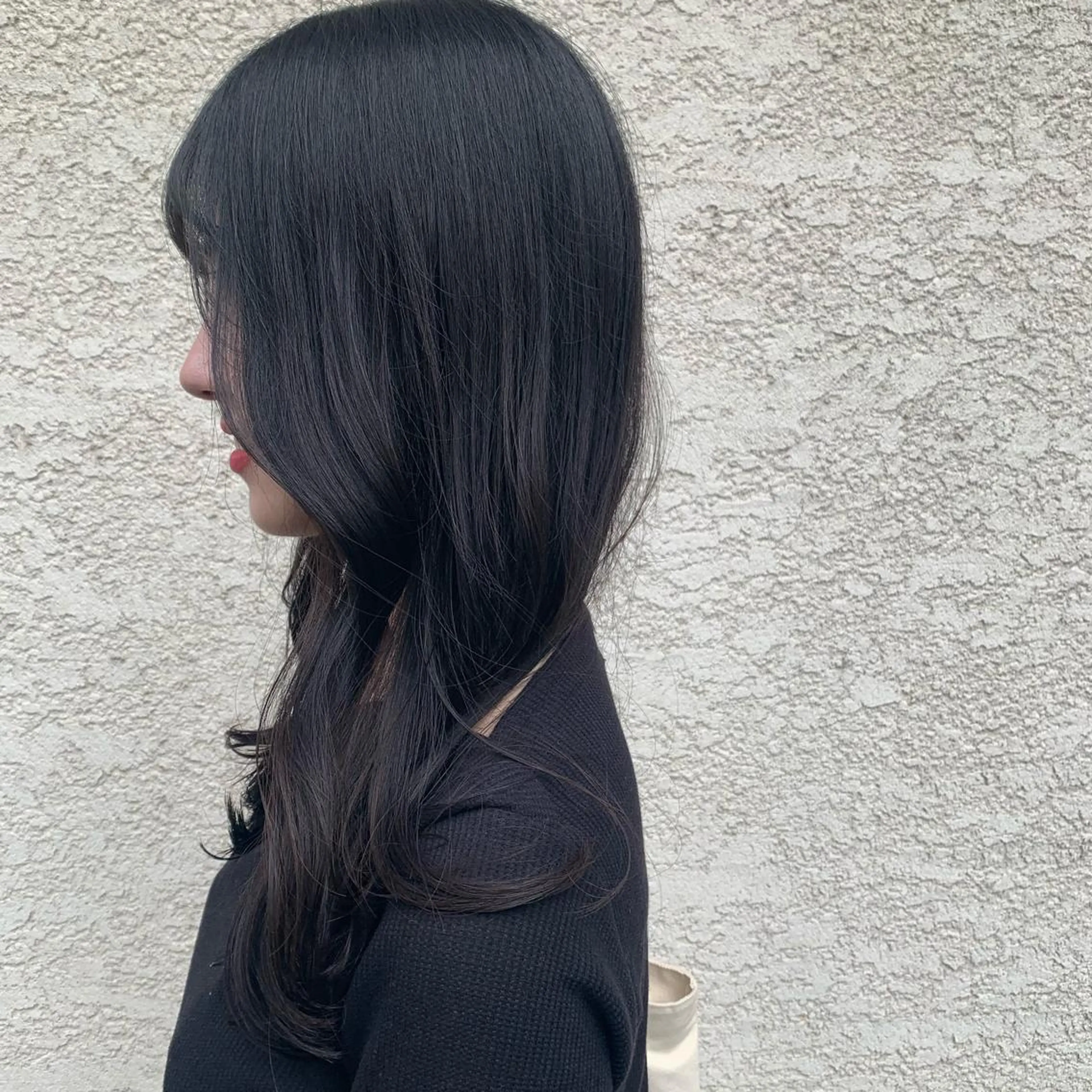 ロング カラー ヘアアレンジ アッシュ 透明感カラー ダークアッシュ オルチャンヘア 韓国×髪質改善特化 💍maki💍のヘアスタイル