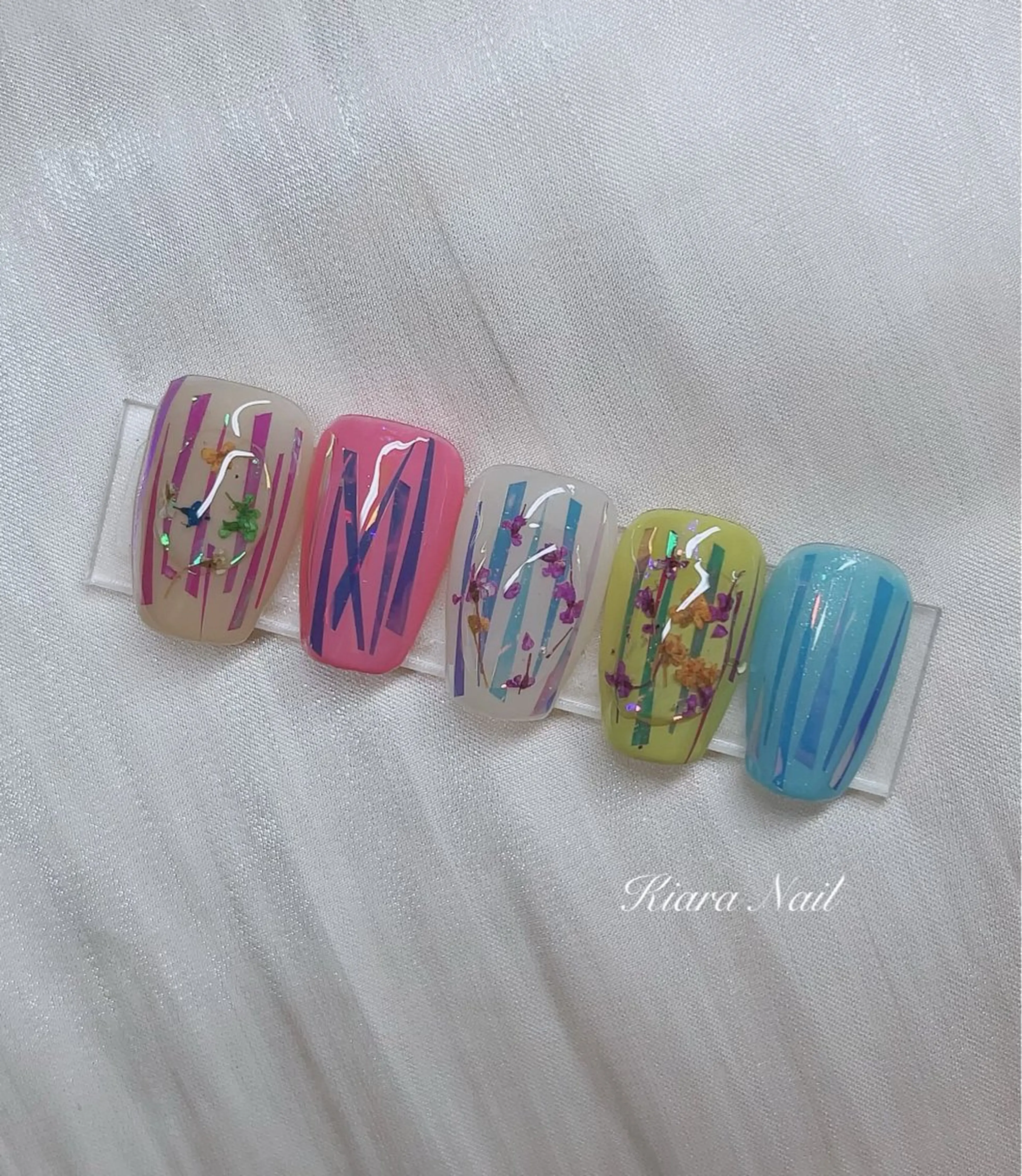 ネイル 春ネイル 🍭Kiara Nail🍭のネイルデザイン