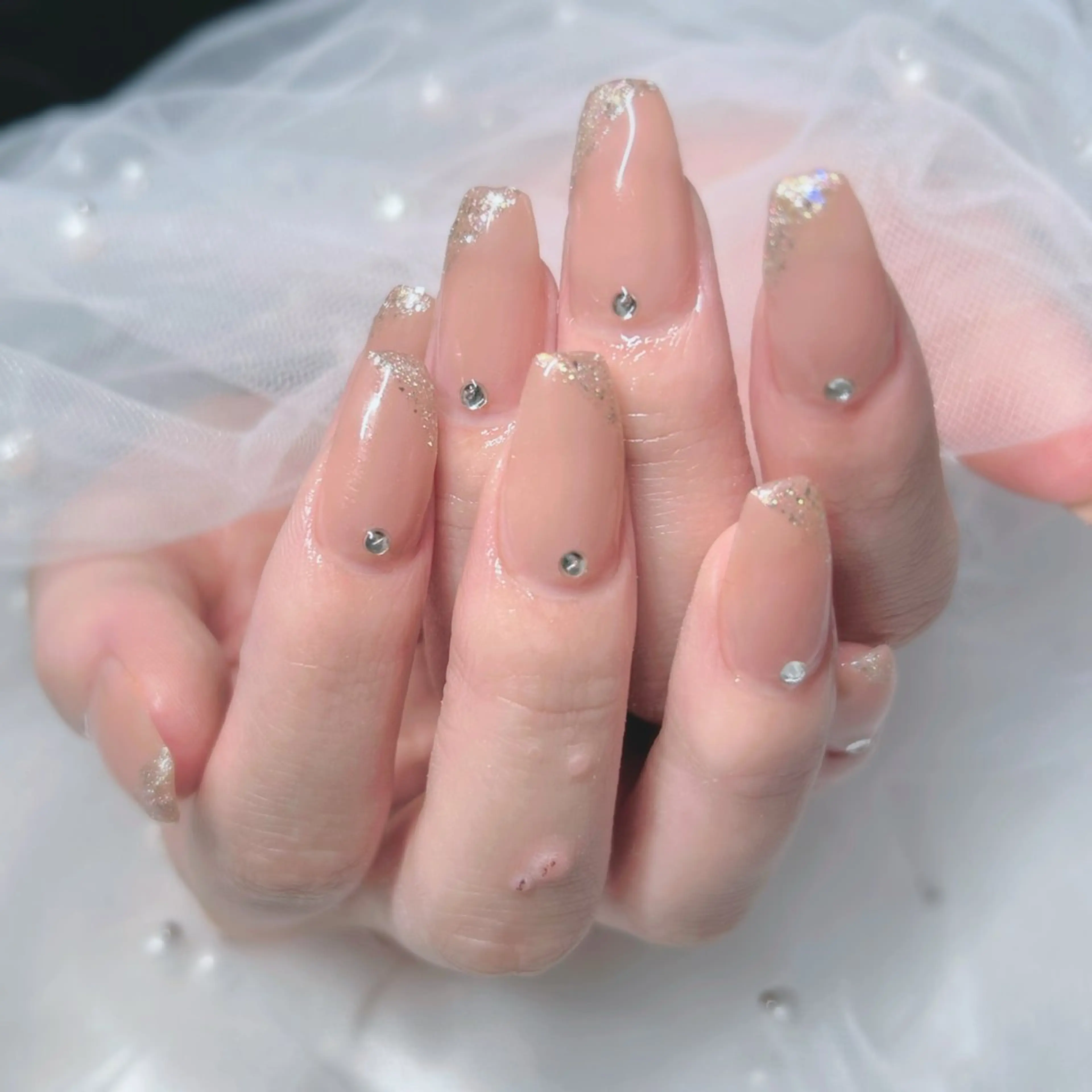 ネイル ラメ(グリッター) ハンドネイル N. bebeのネイルデザイン