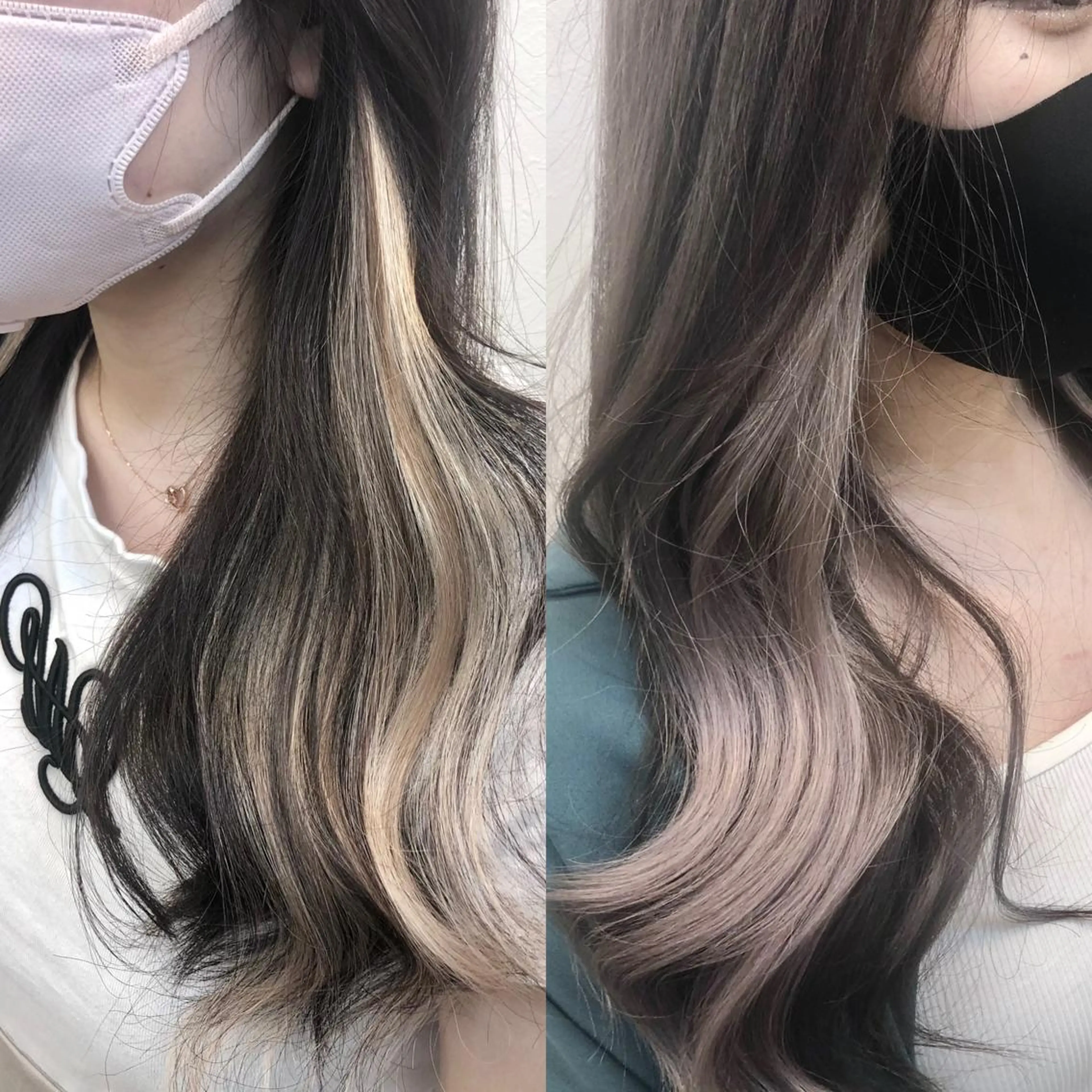 エクステ ダブルスキルエクステ /羽エクステ白石宇由のヘアスタイル