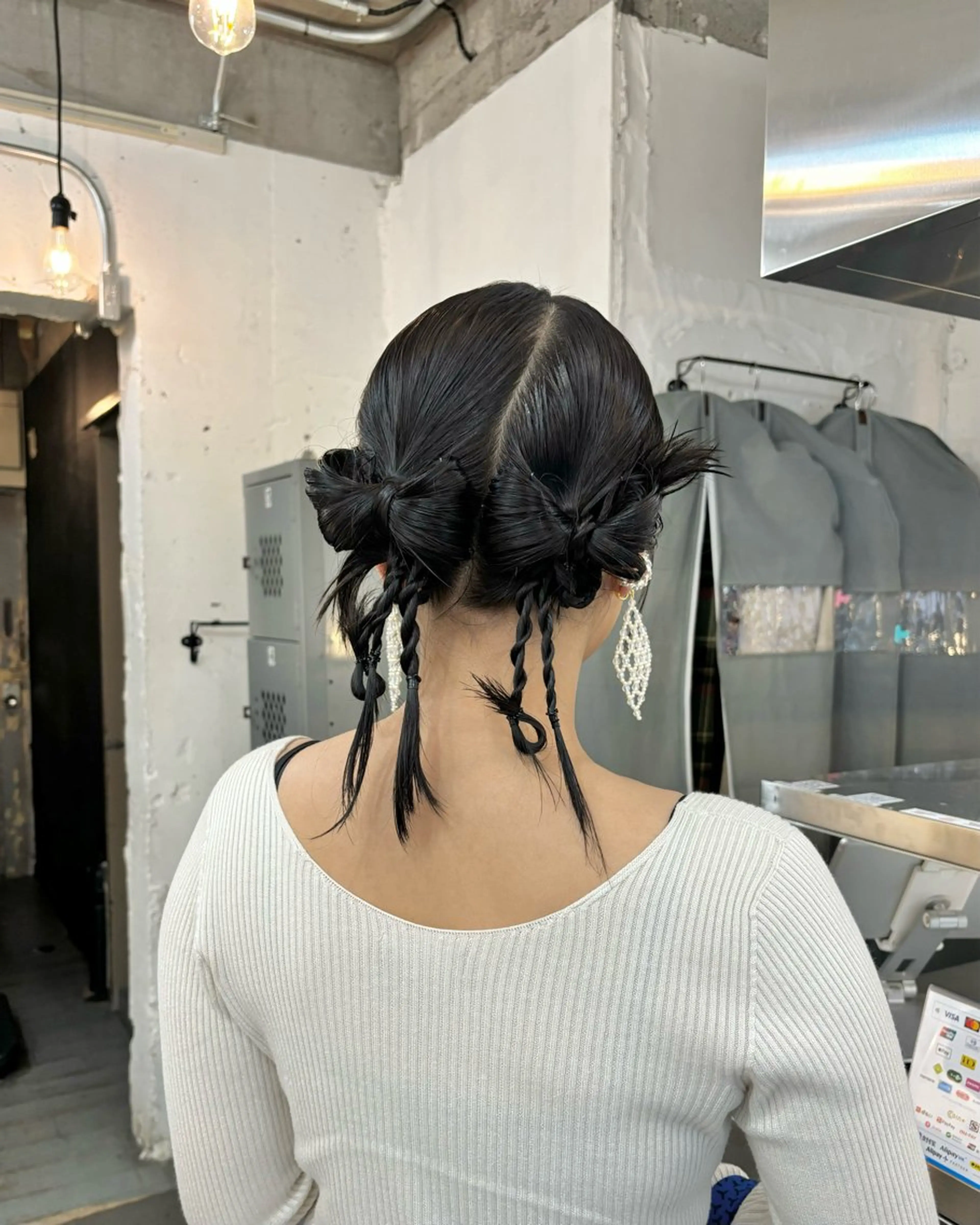 セミロング ヘアアレンジ kaze代官山 🪽kanameのヘアスタイル