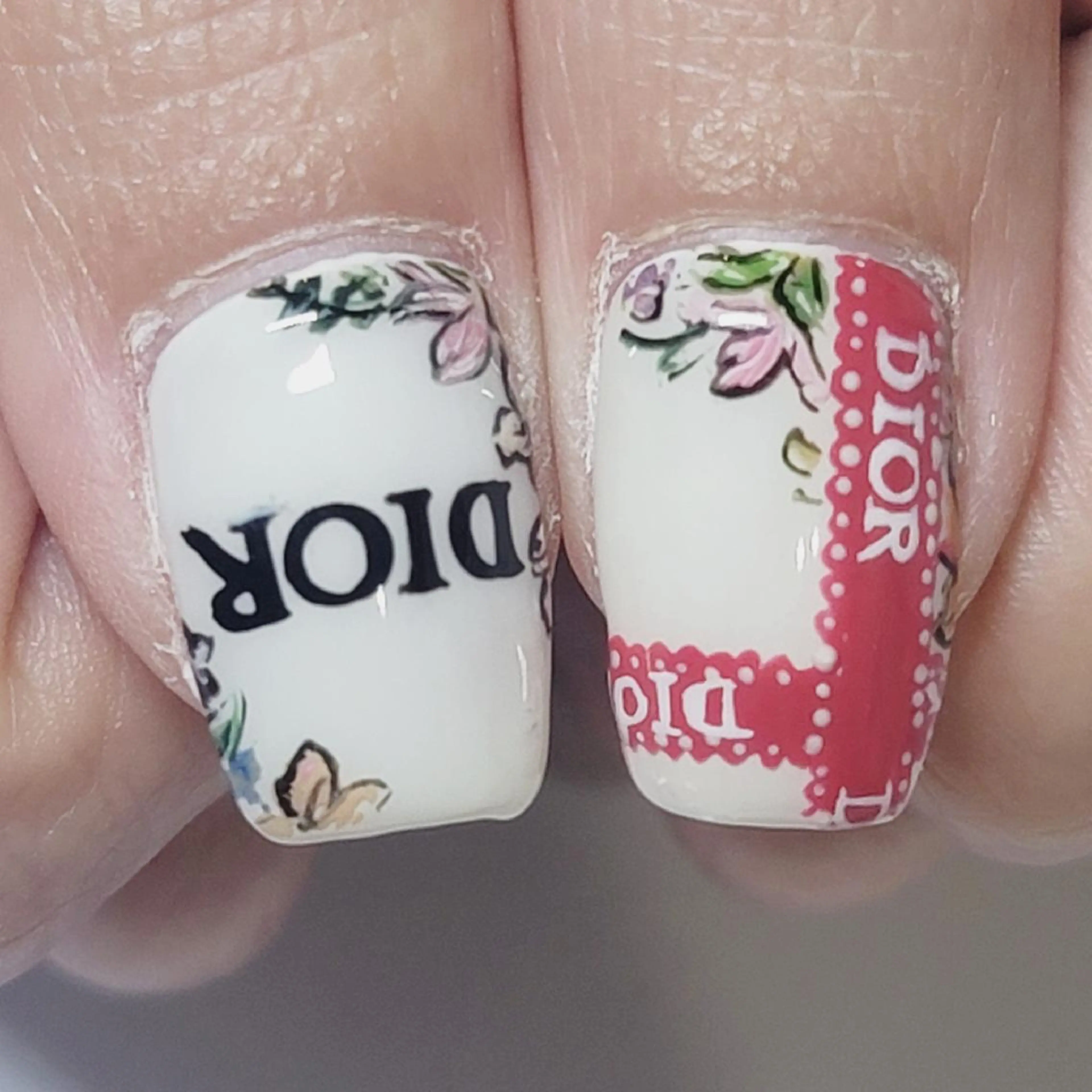 ネイル リボン ハンドネイル よしだ ひろきのネイルデザイン