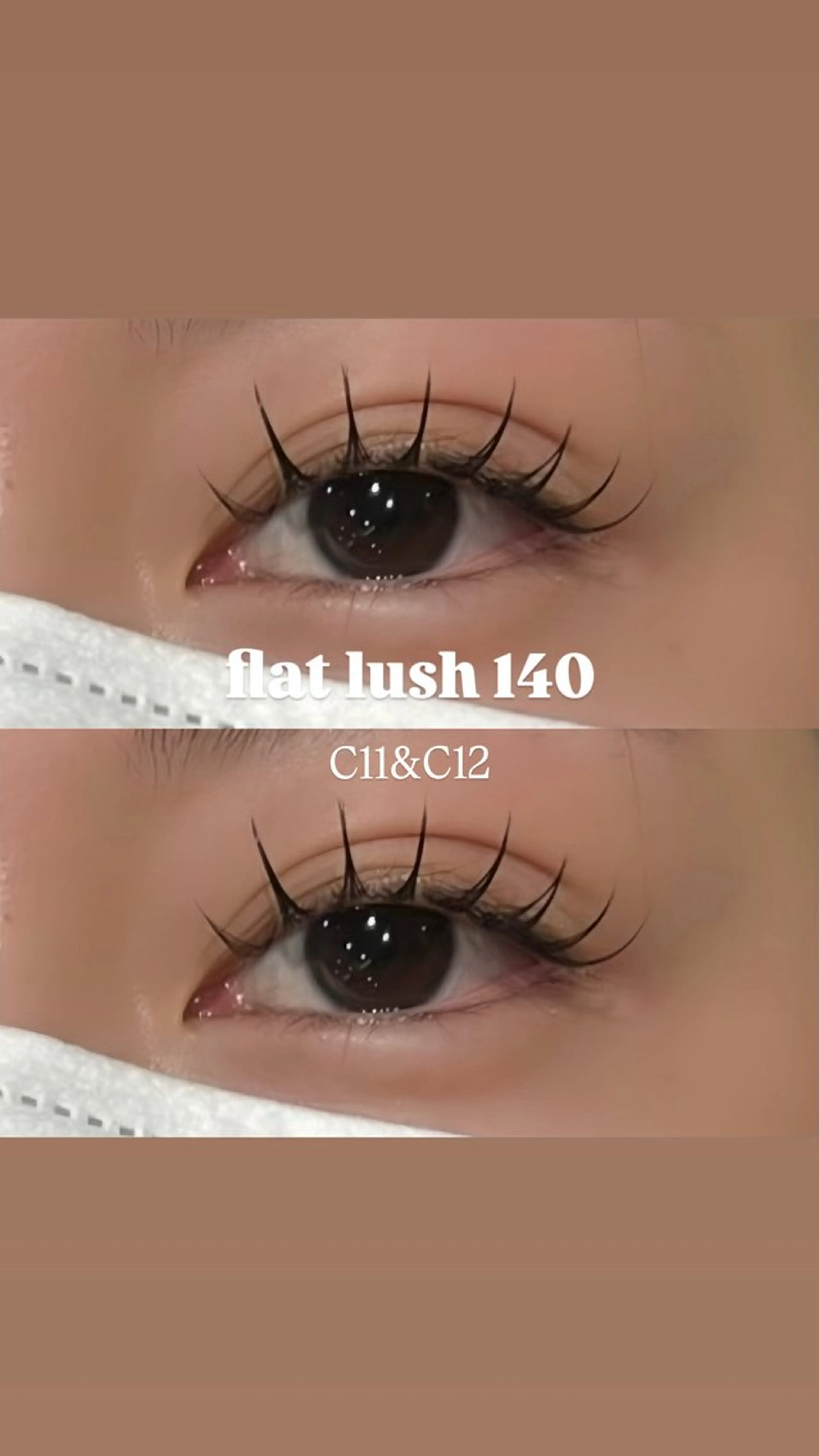 マツエク・マツパ フラットラッシュ マツエク 🌿ayaki🌿 en Reveのマツエク・マツパデザイン