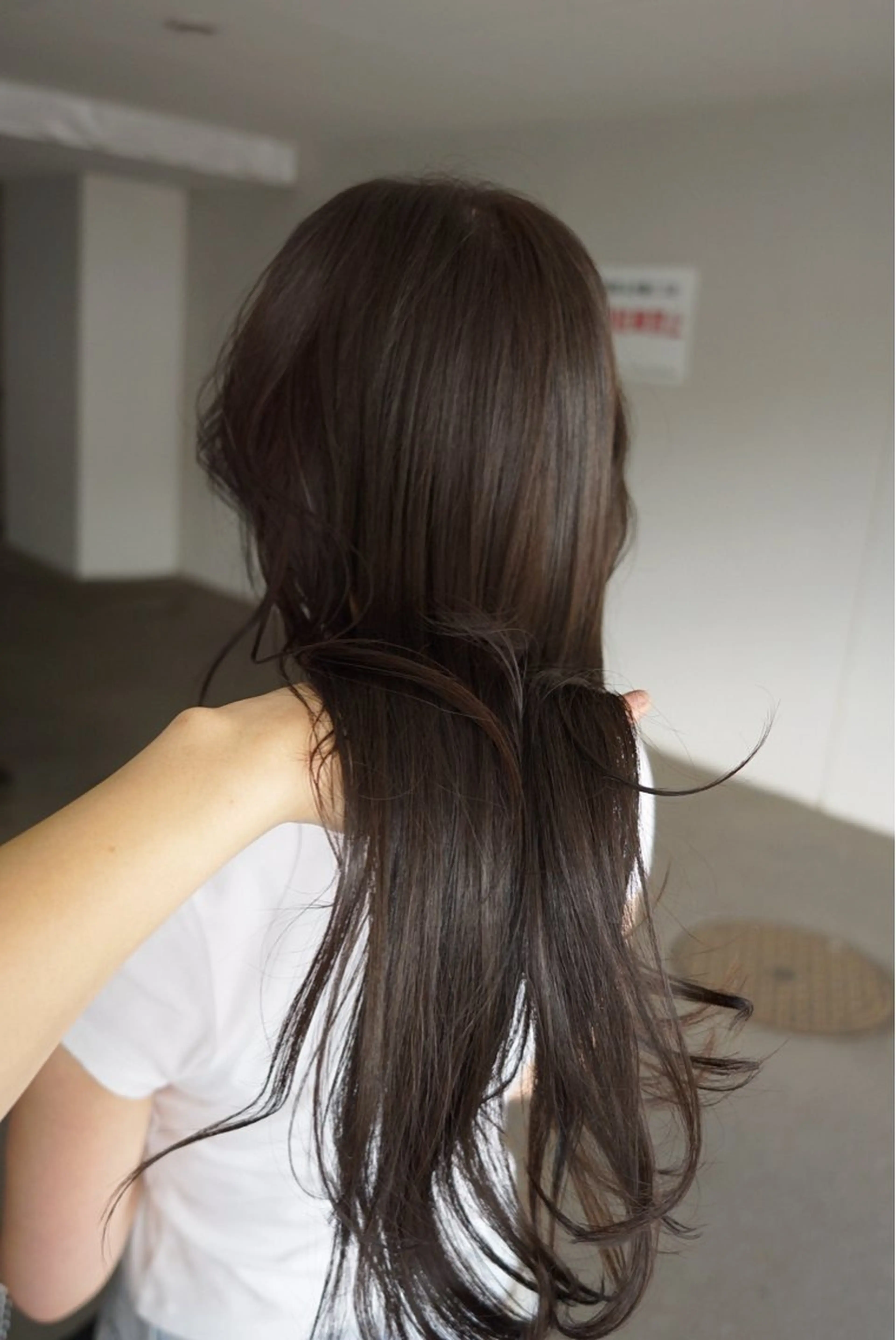 ロング カラー ケアカラー 産休中です 艶カラー♡オカのヘアスタイル