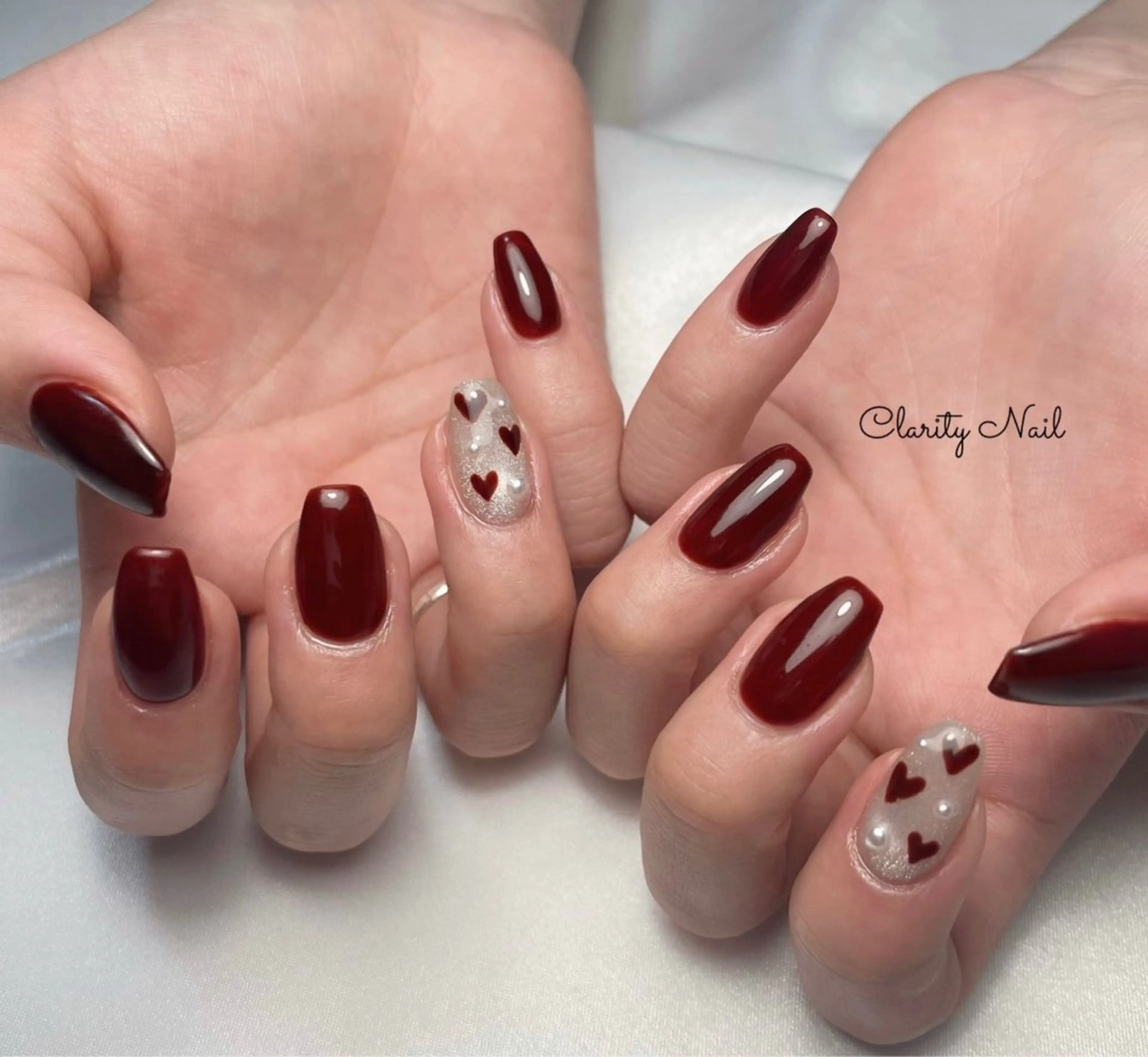 ネイル アートネイル 持ち込み ハンドネイル Clarity Nailのネイルデザイン