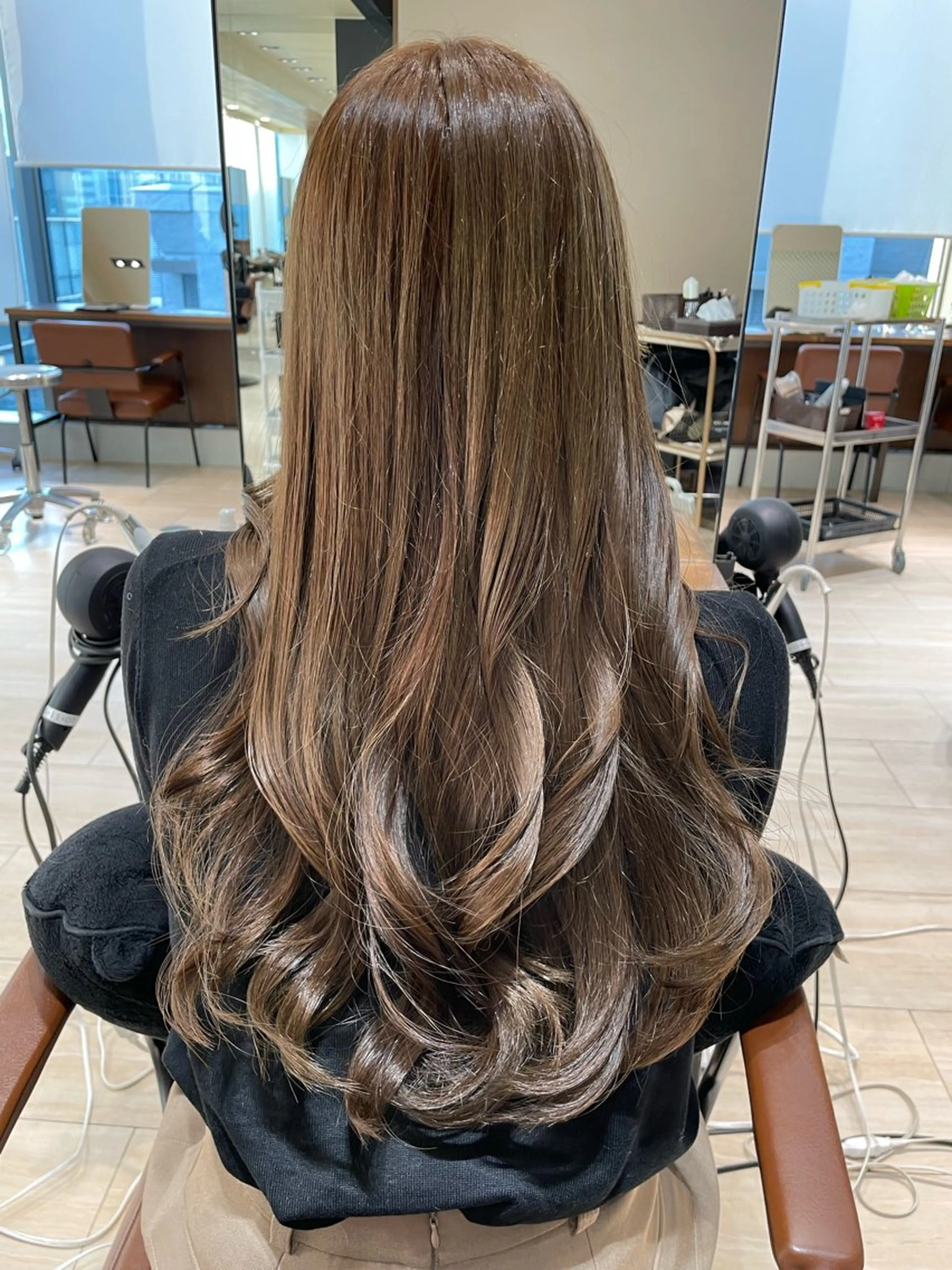 ロング レイヤーカット/ アレンジ/うみのヘアスタイル