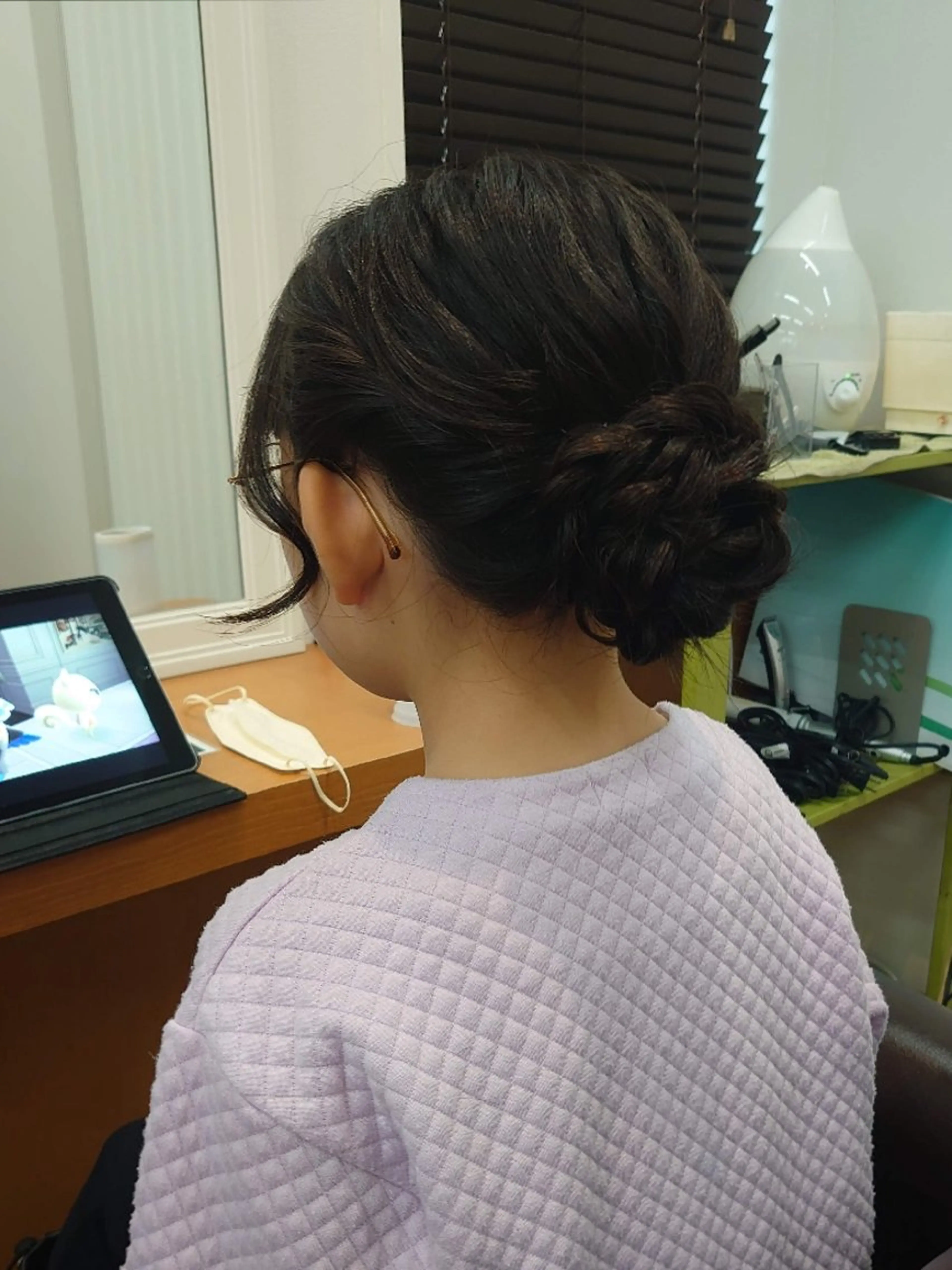 ヘアアレンジ キッズ 星野 美由/メンズカットのヘアスタイル