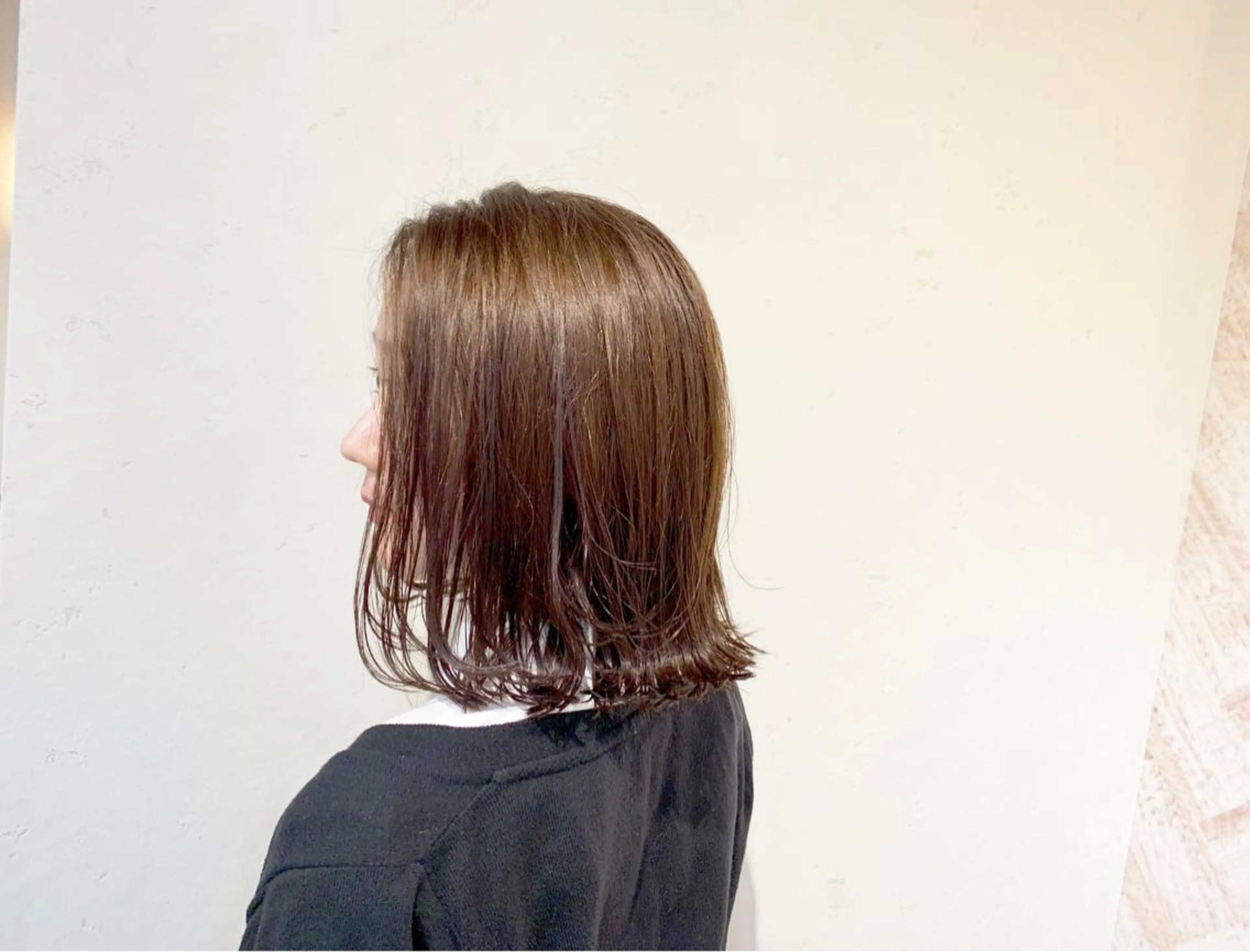 ミディアム 銀座フリーランススタ イリストMIYUKIのヘアスタイル