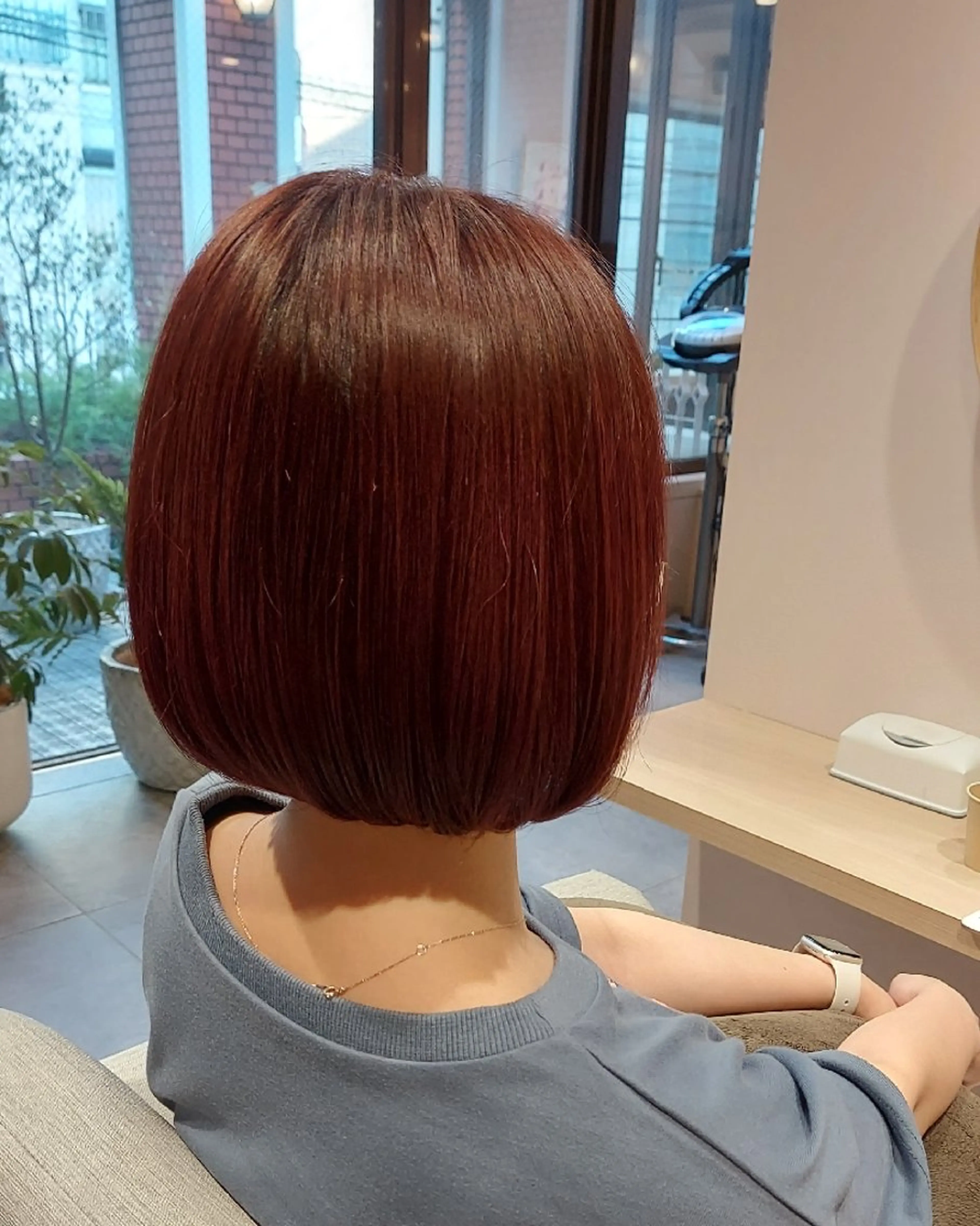 カラー ブラウンカラー ピンクカラー ヘアカラー 芝智也／ ブリーチカラーのヘアスタイル